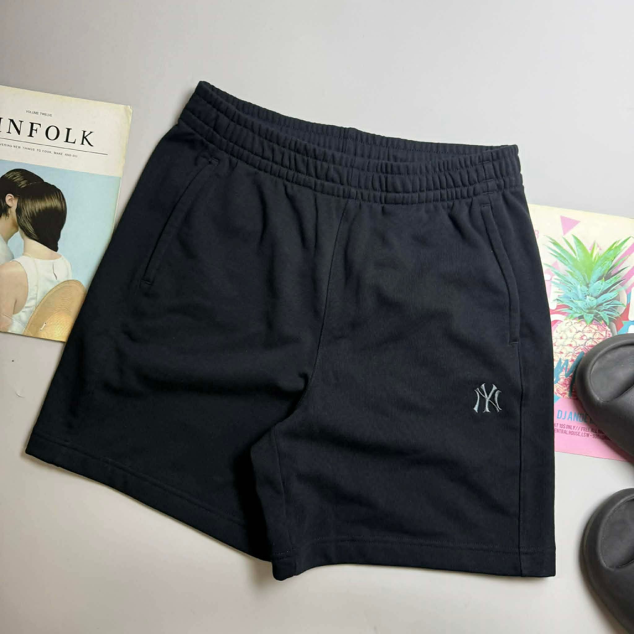 SHORT NỈ M.L.B BASIC SMALL LOGO 6IN 5462