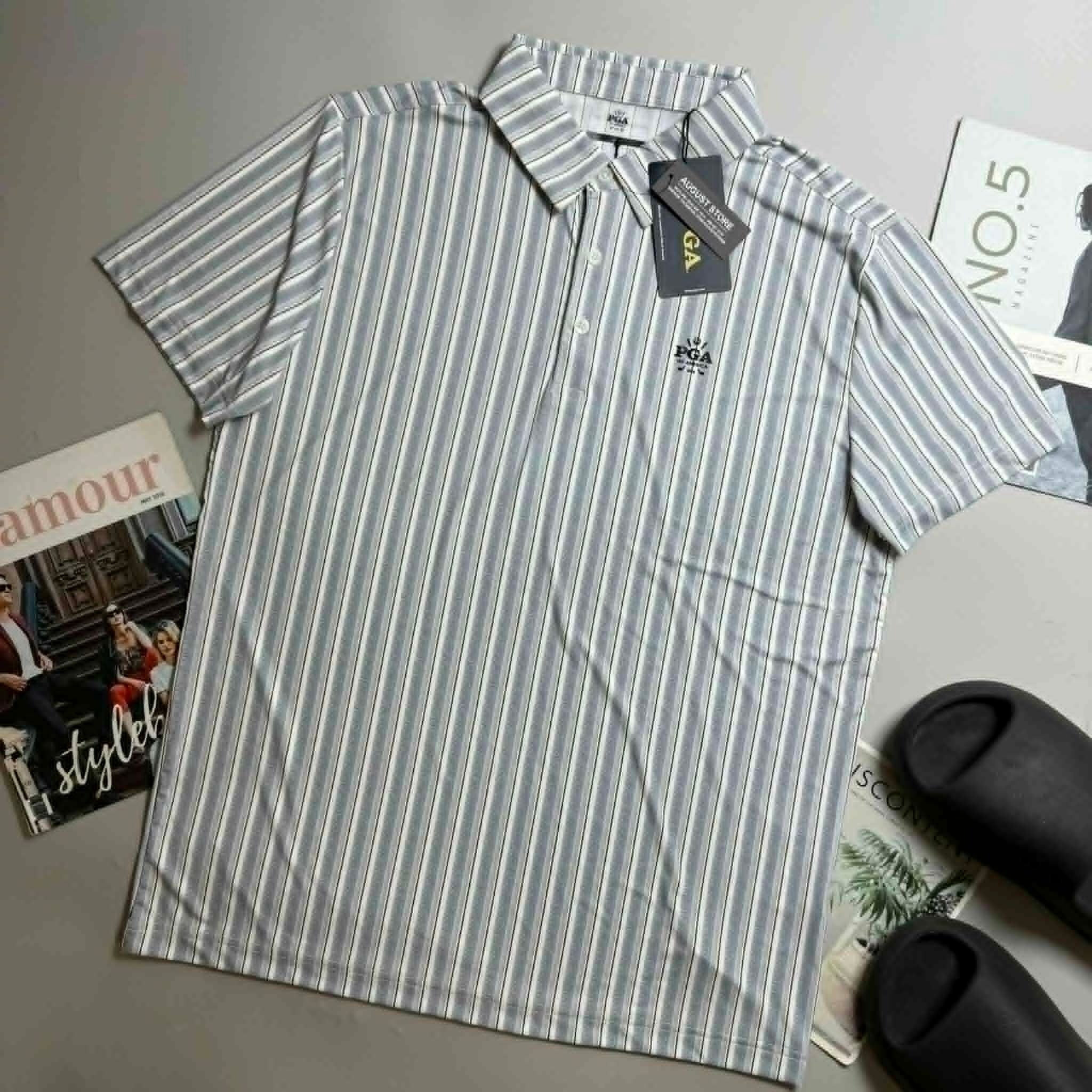 POLO P.G.A GOLF VẢI THUN LẠNH 5100