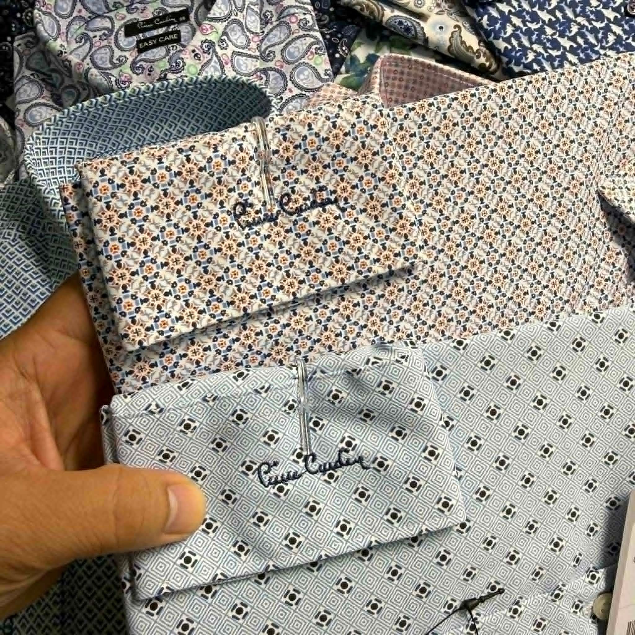 SƠ MI DT PIE.CD LOGO THÊU TÚI 5979