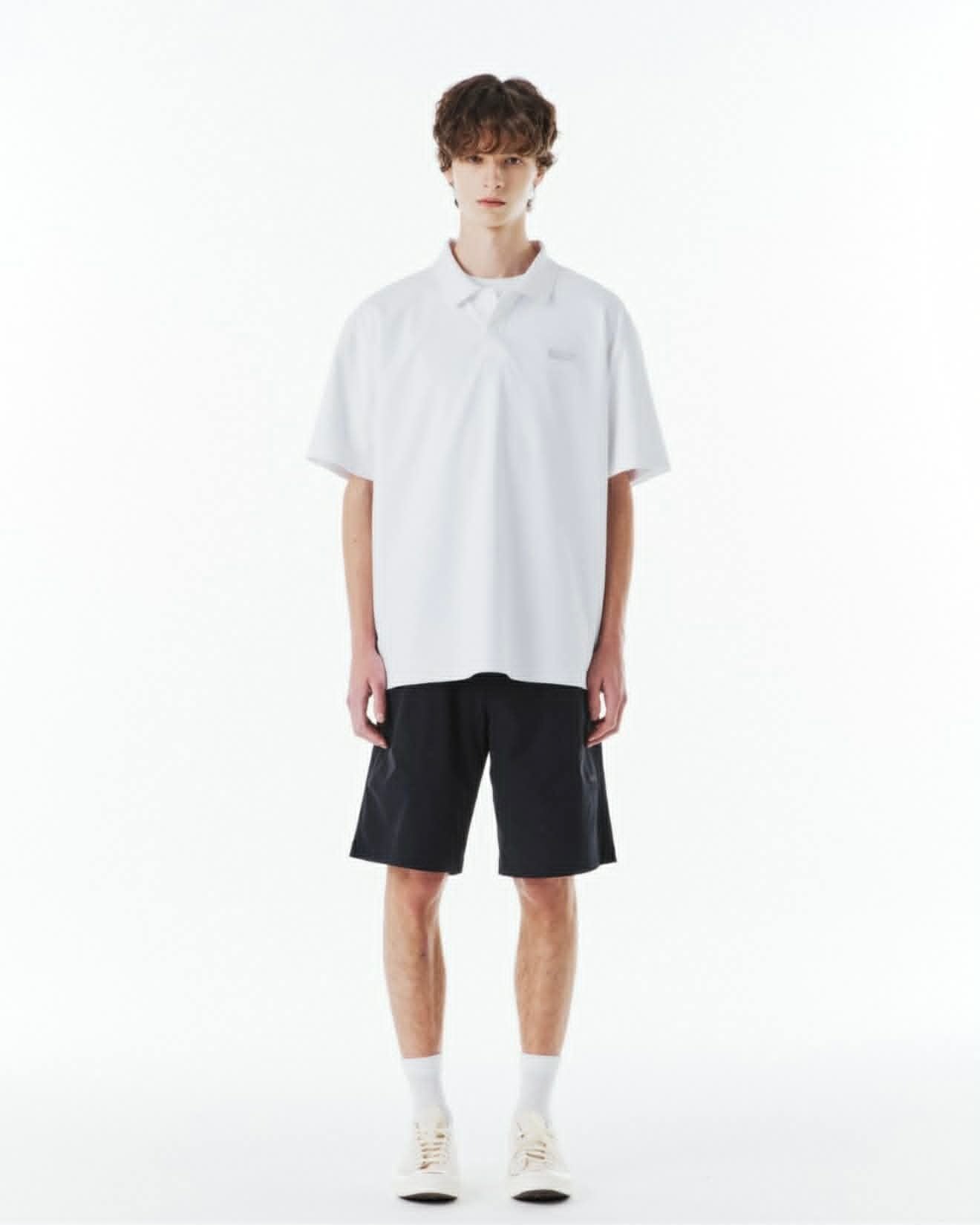 POLO BROMP.TON LOGO NGỰC VẢI SUPIMA 3695