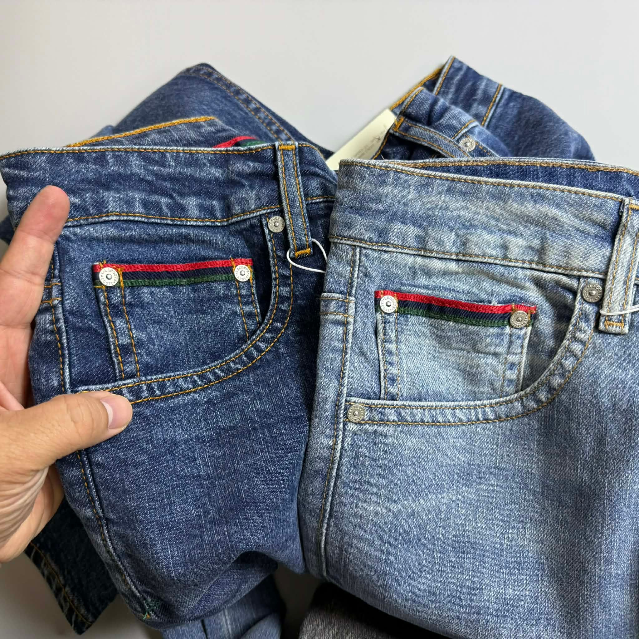 JEAN LA.COSTE SLIMFIT LOGO TÚI SAU 4824