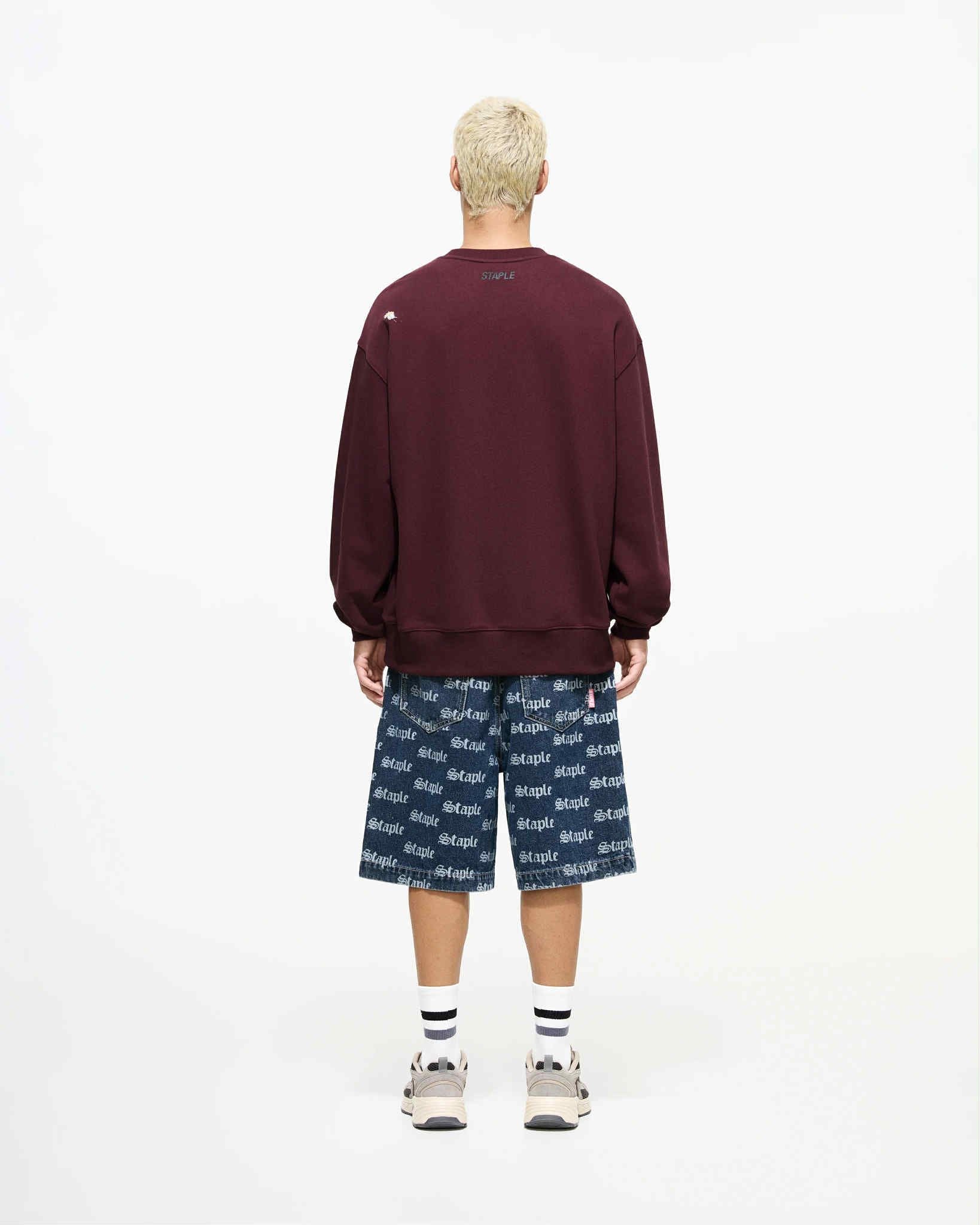 ÁO NỈ STAP.LE LOGO CHIM BỒ CÂU THÊU NGỰC 6953