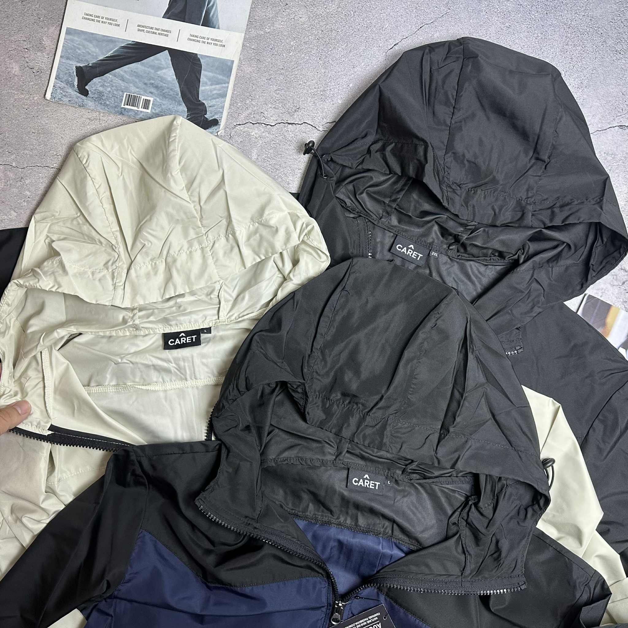 AK GIÓ SIÊU NHẸ CA.RET UNISEX MẶC ĐÔI 6085