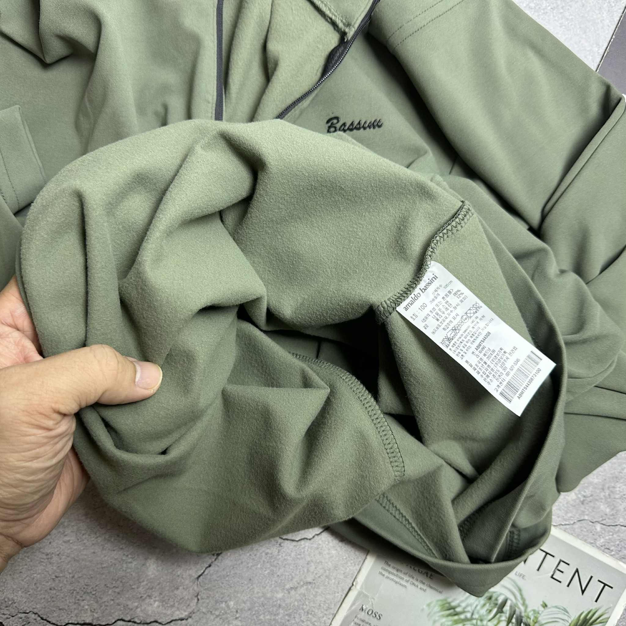 ÁO NỈ CỔ KÉO KHÓA BAS.SINI GOLF 4330