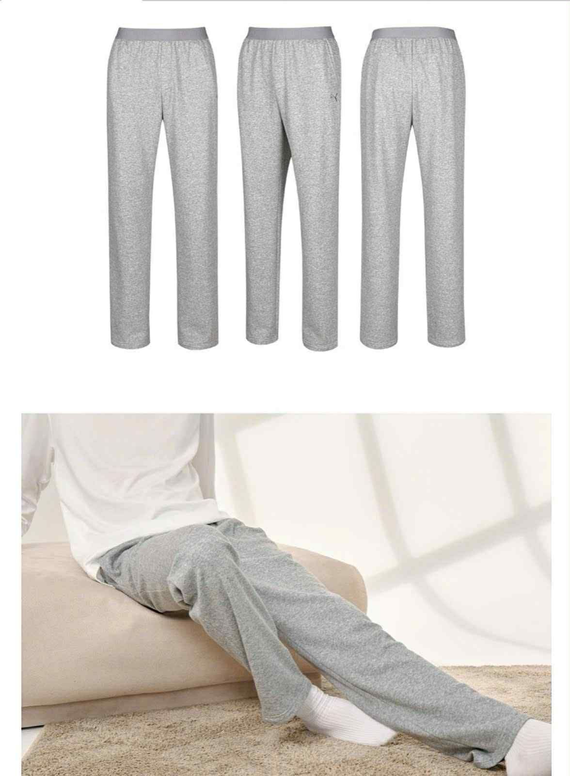 QUẦN NỈ LÓT LÔNG PU.MA DÁNG SUÔNG 3400