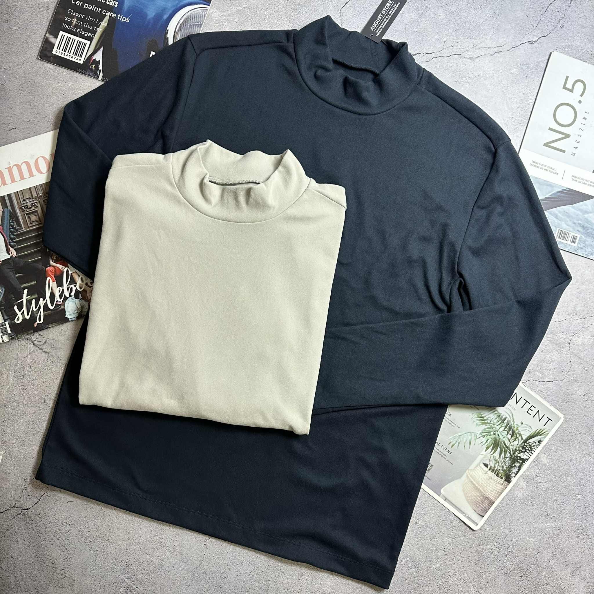 ÁO NỈ GIỮ NHIỆT AN.DAR CỔ 3P 6630