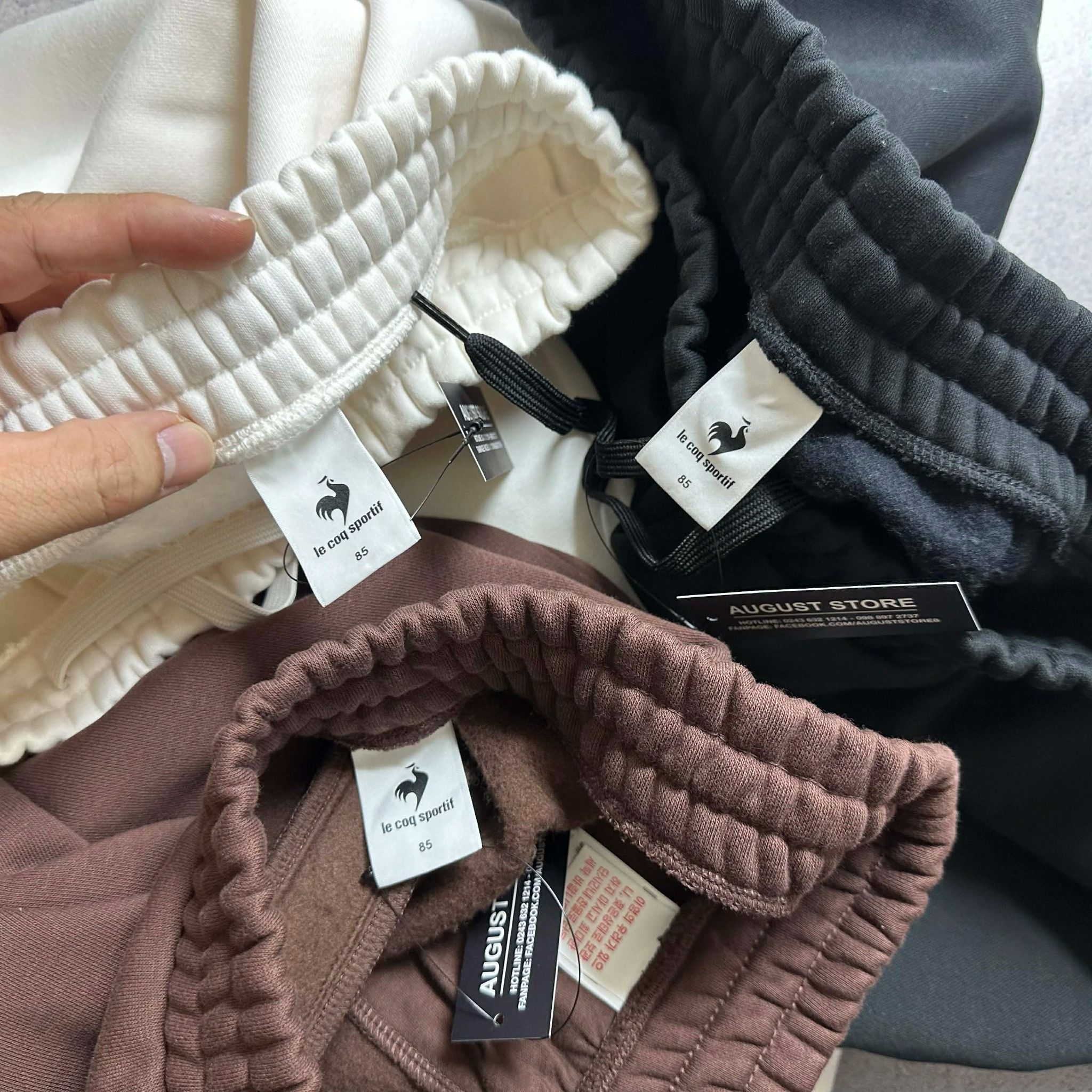 QUẦN NỈ SUÔNG LE.COQ UNISEX MẶC ĐÔI 6505