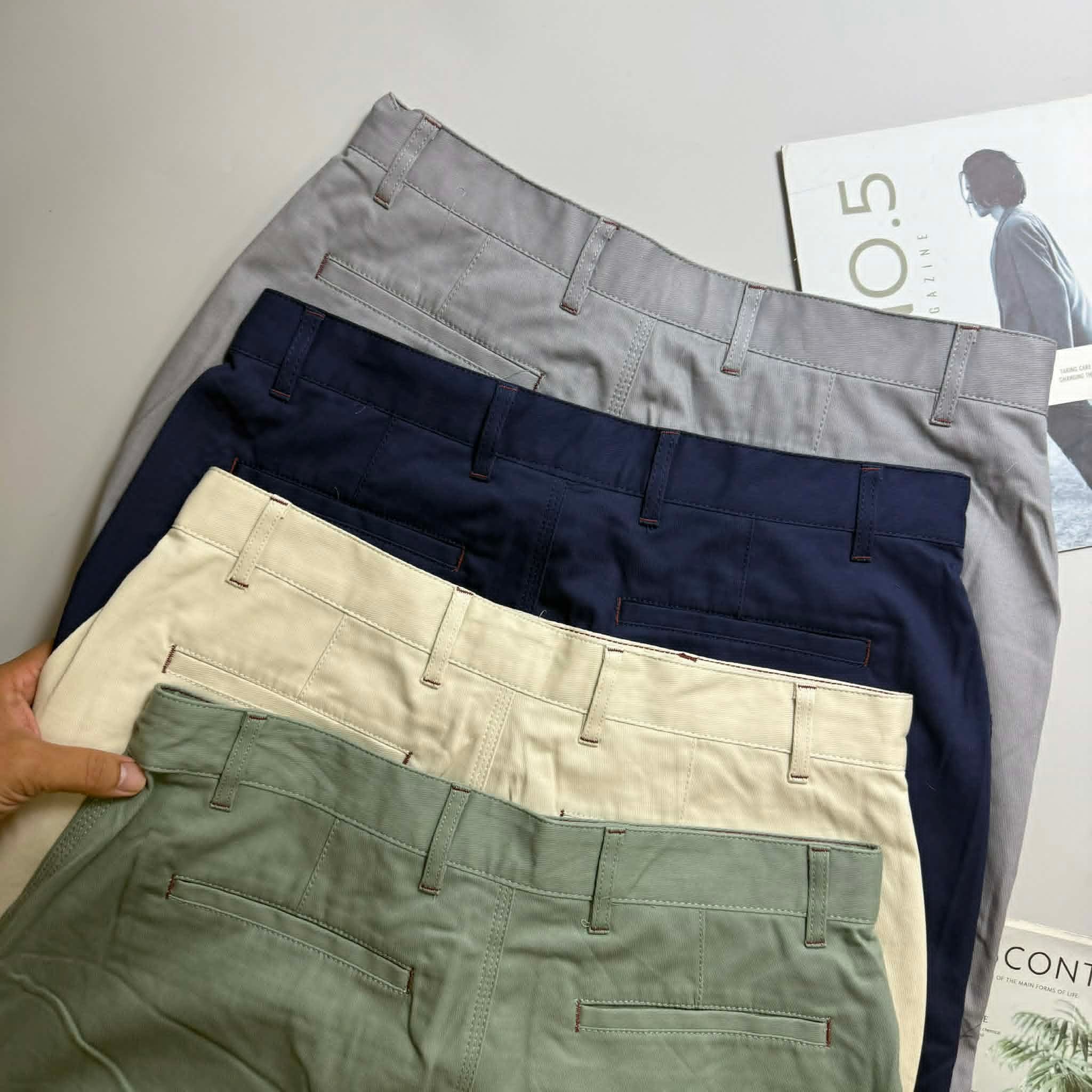 SHORT KAKI WEATHER.PLUS VINTAGE 8
