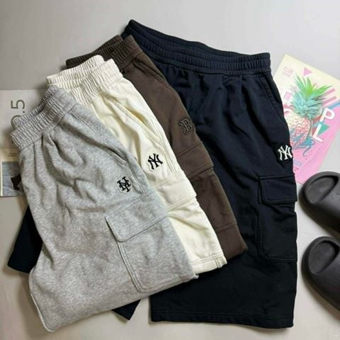 SHORT NỈ M.L.B BASIC SMALL LOGO CARGO 5460