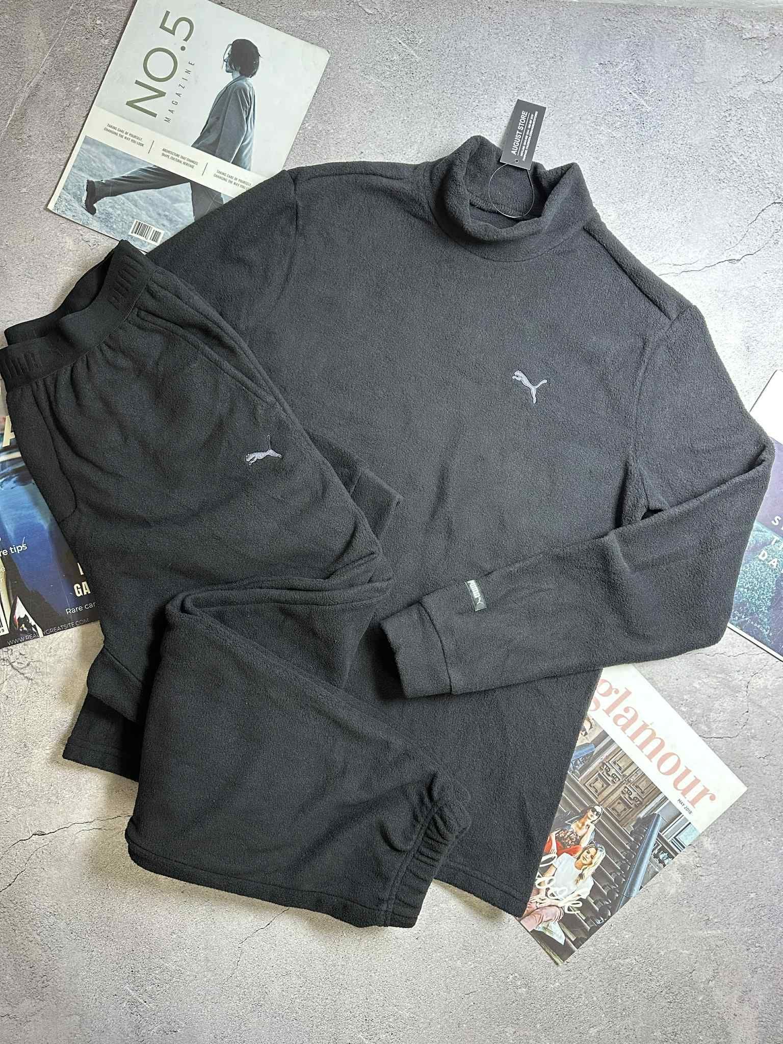 ÁO NỈ BÔNG PU.MA CỔ 3 PHÂN GIỮ ẤM 7324