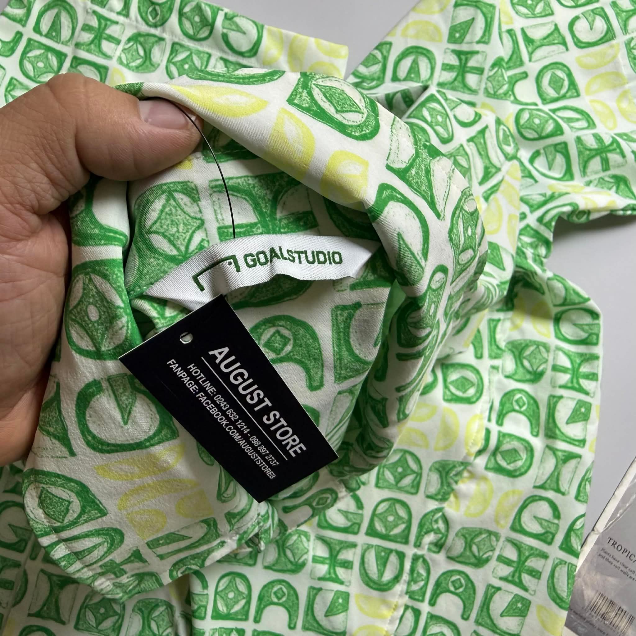 SƠ MI CỘC TAY GOAL.STUDIO IPANEMA BEACH 6601