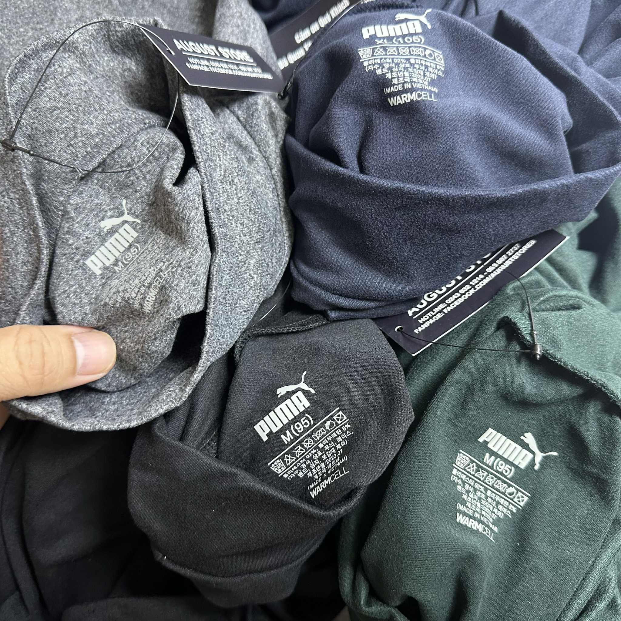 ÁO GIỮ NHIỆT PU.MA WARMCELL CỔ 3P 3414