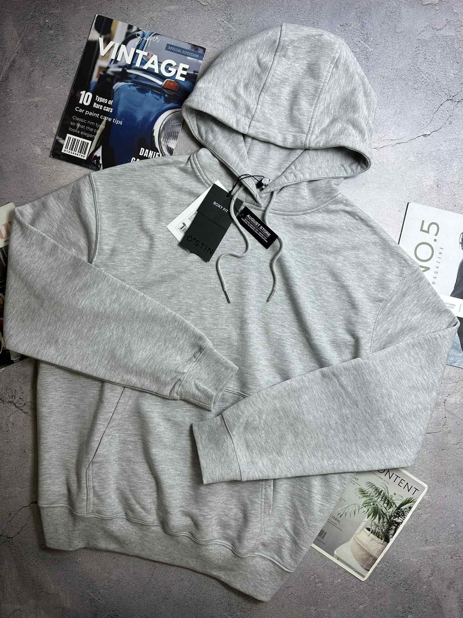 HOODIE NỈ MŨ OS.TIN BASIC 5154
