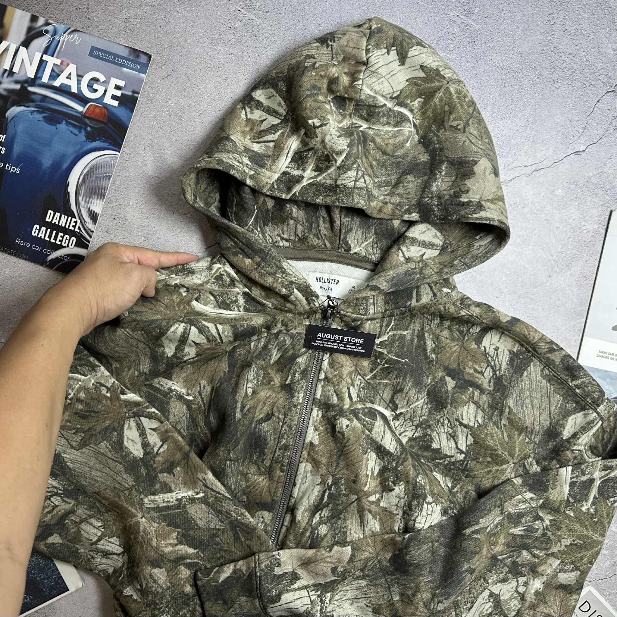 AK NỈ MŨ HOL.LISTER CAMO BOXY FIT 3657