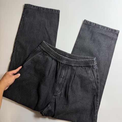 JEAN CUSTOM.ELLOW CẠP CHUN RELAXED TAPERED 4587