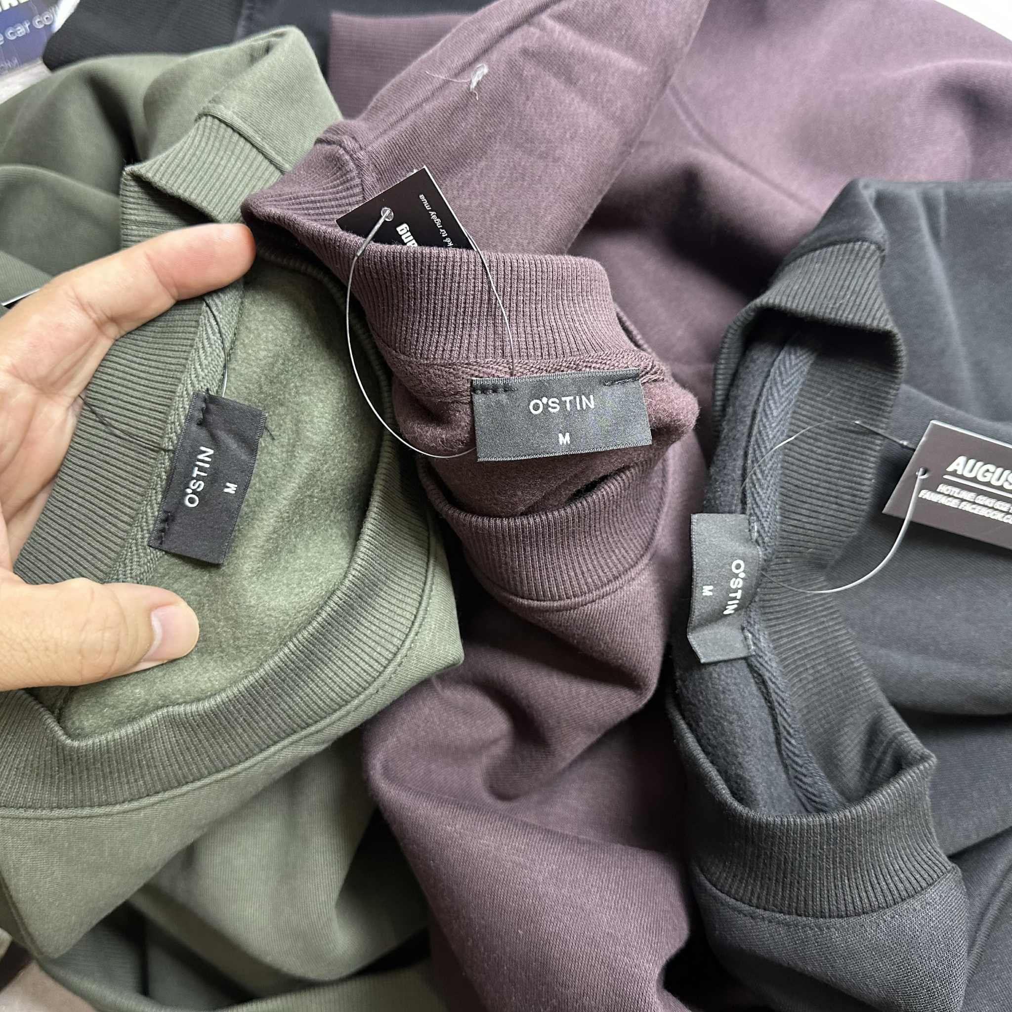 ÁO NỈ LÓT LÔNG OS.TIN BASIC 5152