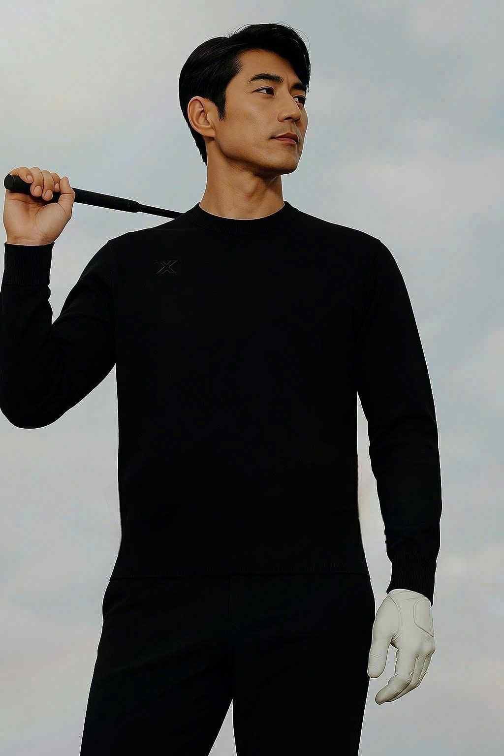 ÁO LEN J.D.X GOLF TAY VIỀN SỌC 3314