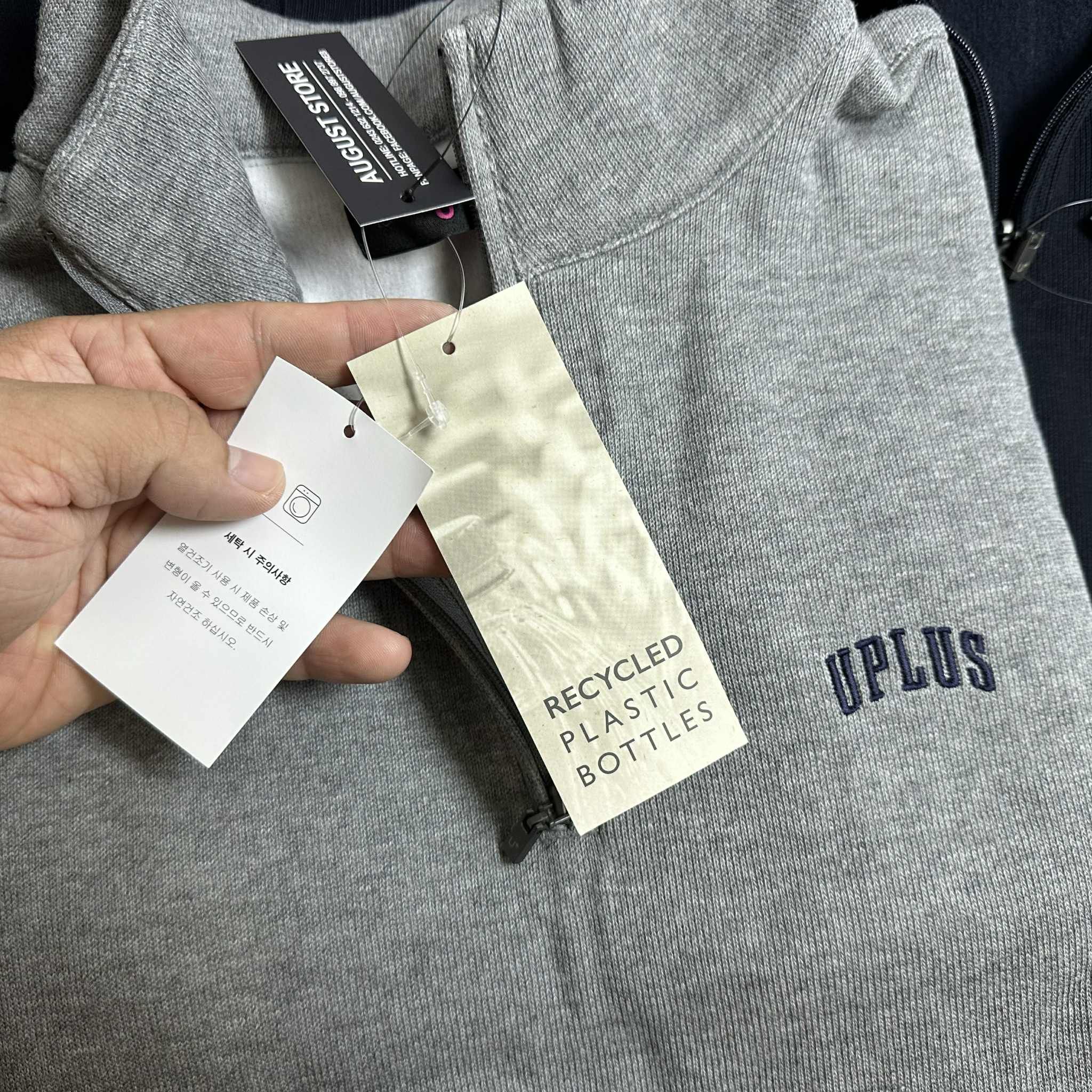 ÁO NỈ CỔ KHÓA LÓT LÔNG U.PLUS 7903