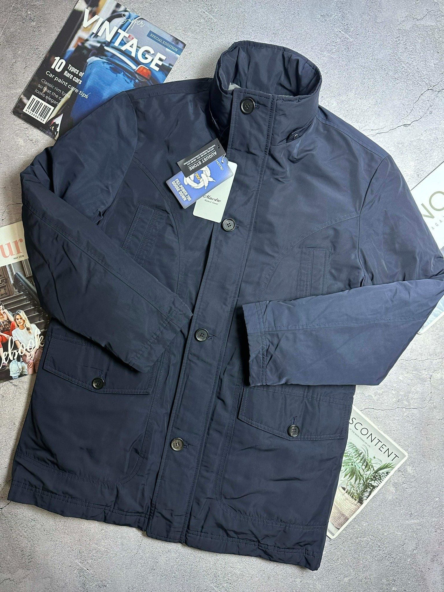 PARKA LÔNG VŨ DÁNG LỬNG MAES.TRO 1817