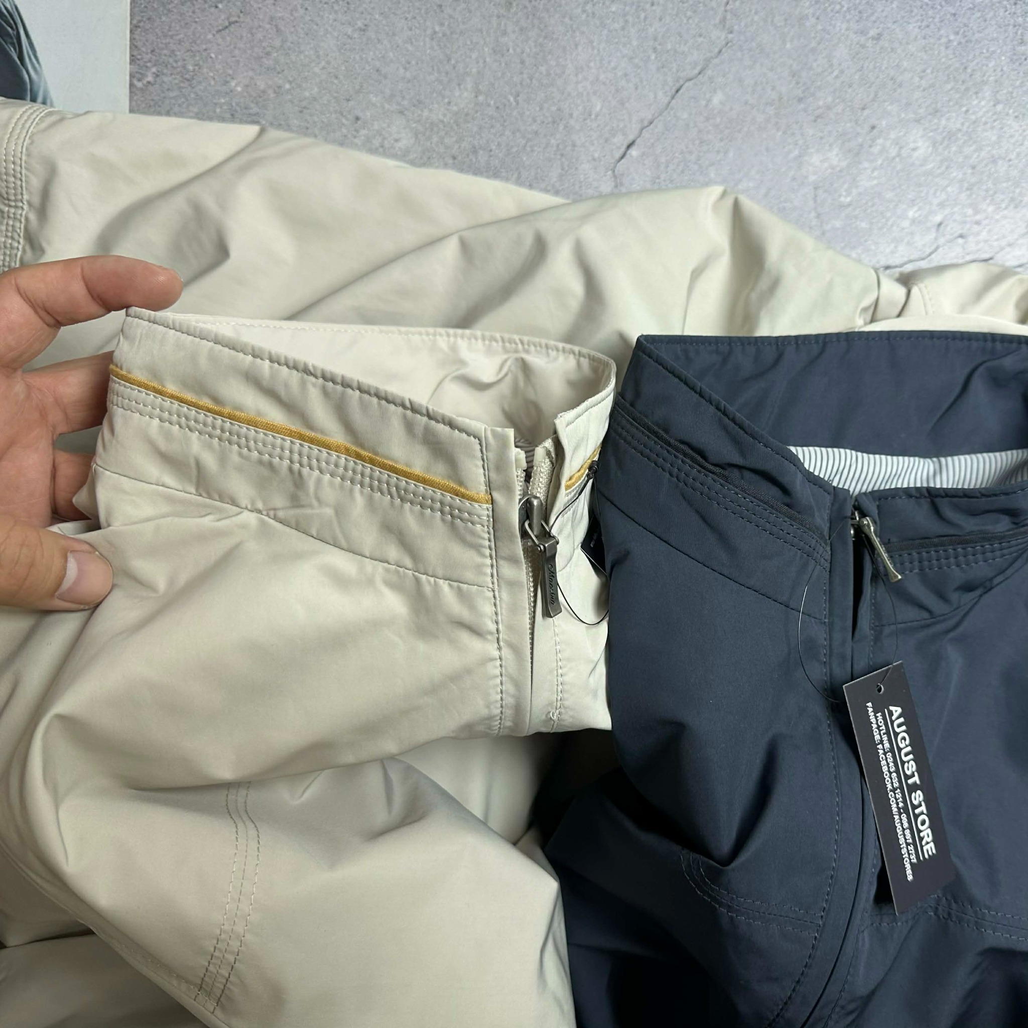 AK GIÓ VIỀN CỔ & TÚI MAES.TRO 1827