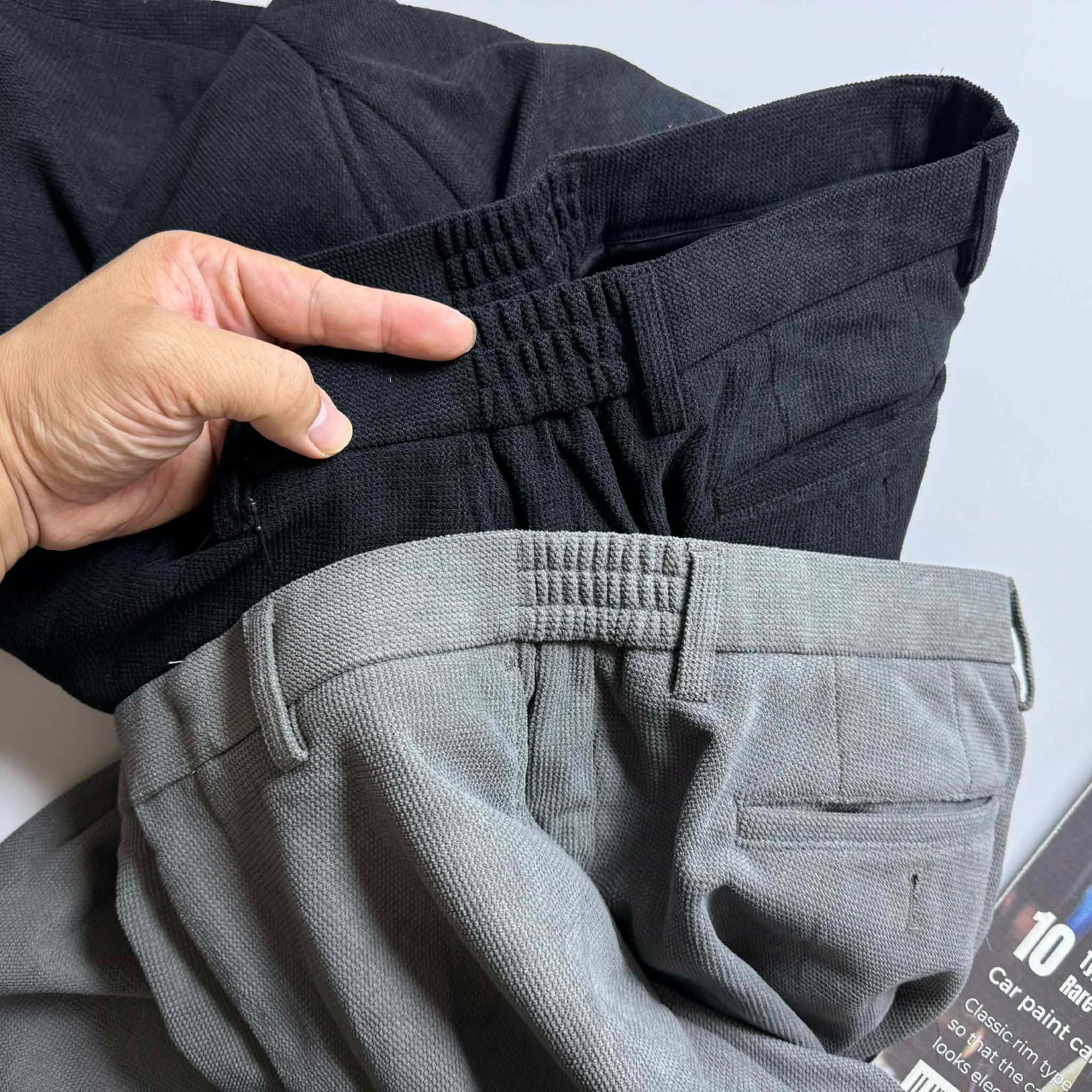 QUẦN NHUNG CẠP CHUN CRO.CODILE LOGO THÊU 4508