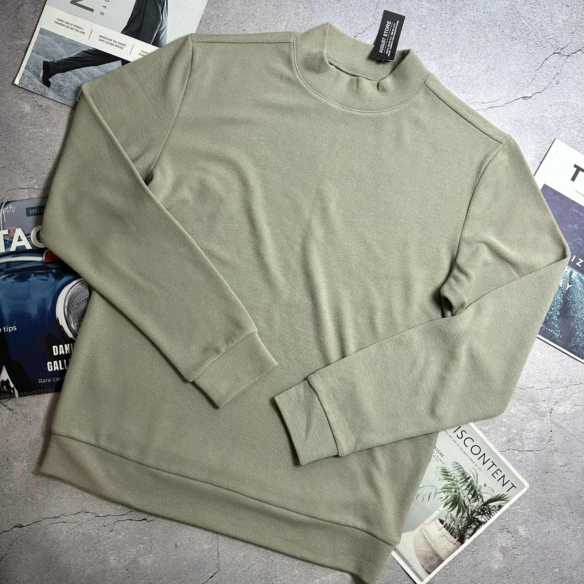 ÁO LEN AN.DAR CỔ CAO 3P 6632