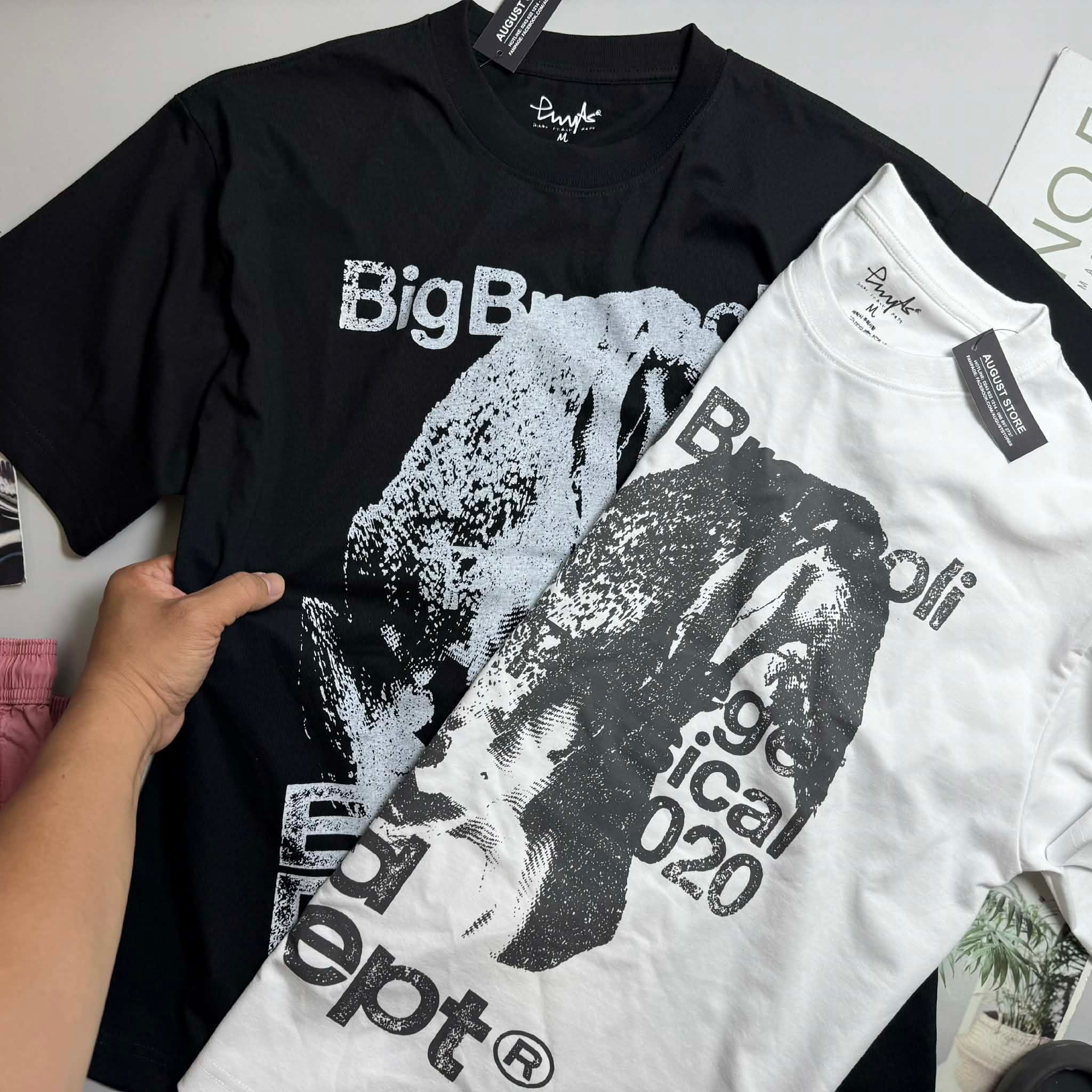 ÁO CỔ TRÒN PHYPS BIG BROCCOLI 3602