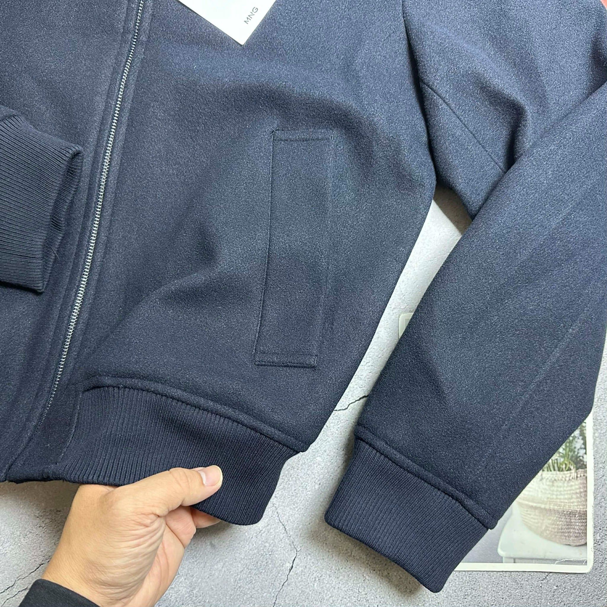 AK BOMBER NỈ DẠ CỔ BẺ MAN.GO 4709