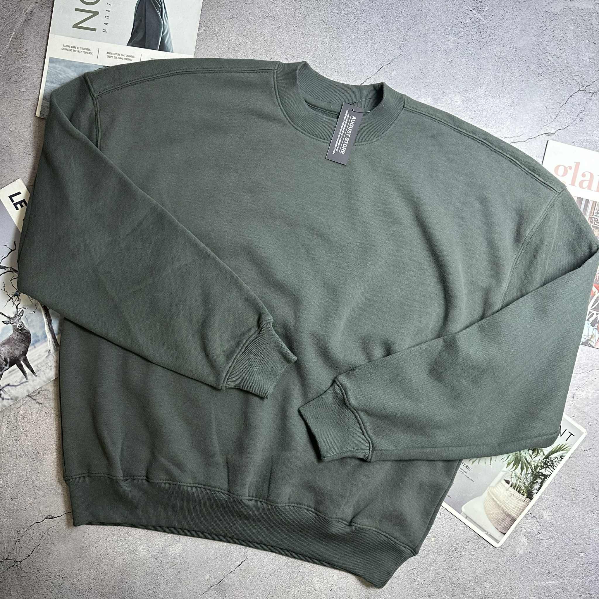 ÁO NỈ LÔNG HOL.LISTER TRƠN MÀU BOXY FIT 3661