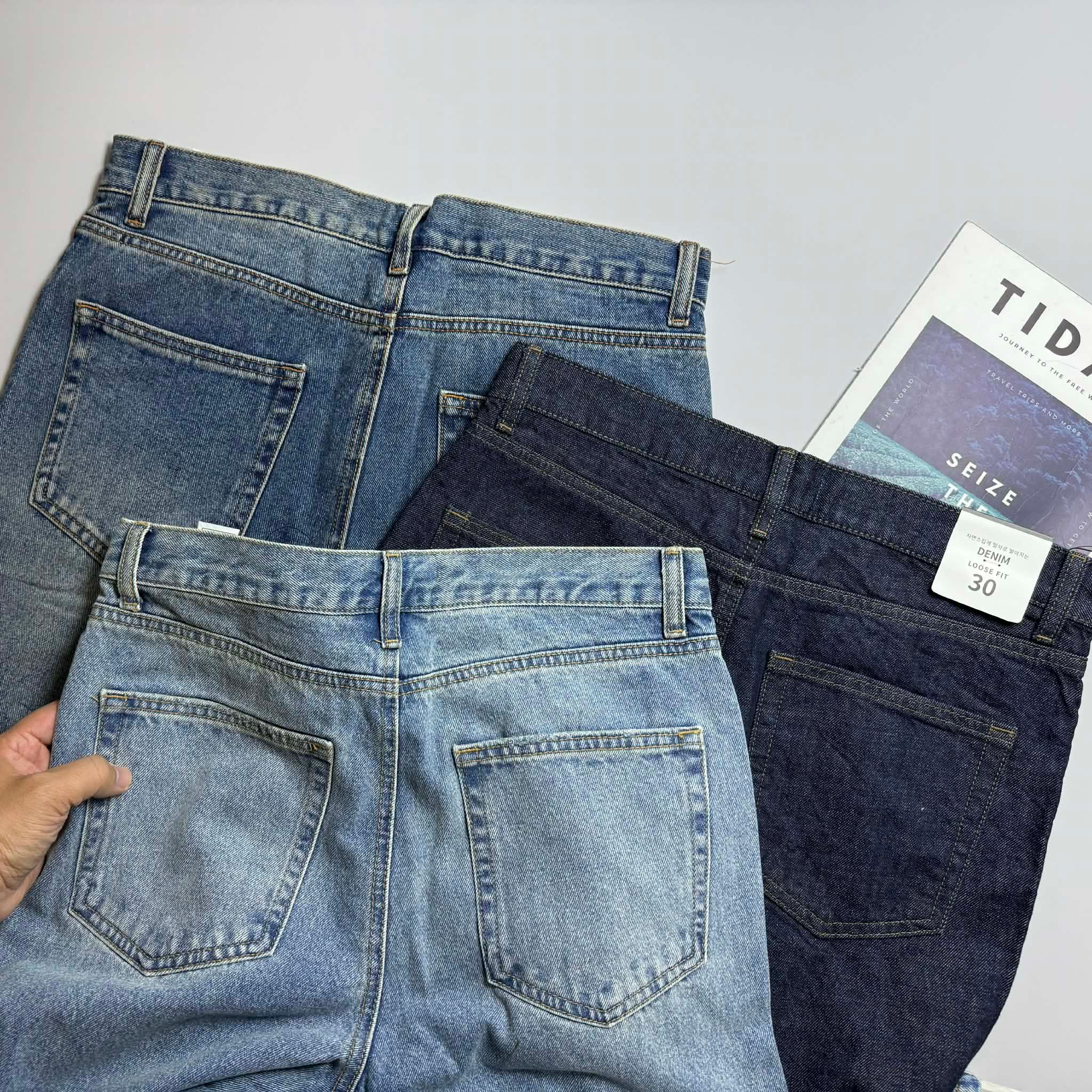 QUẦN JEAN GIOR.DANO DÁNG LOOSE FIT 2243