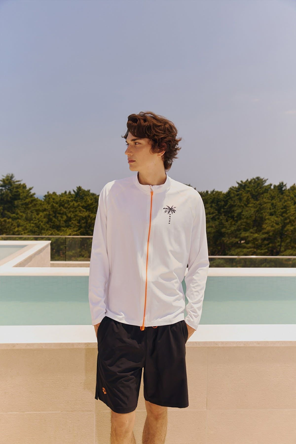 BỘ ĐỒ CHỐNG NẮNG ARENA RELAX FIT ZIP UP 5510