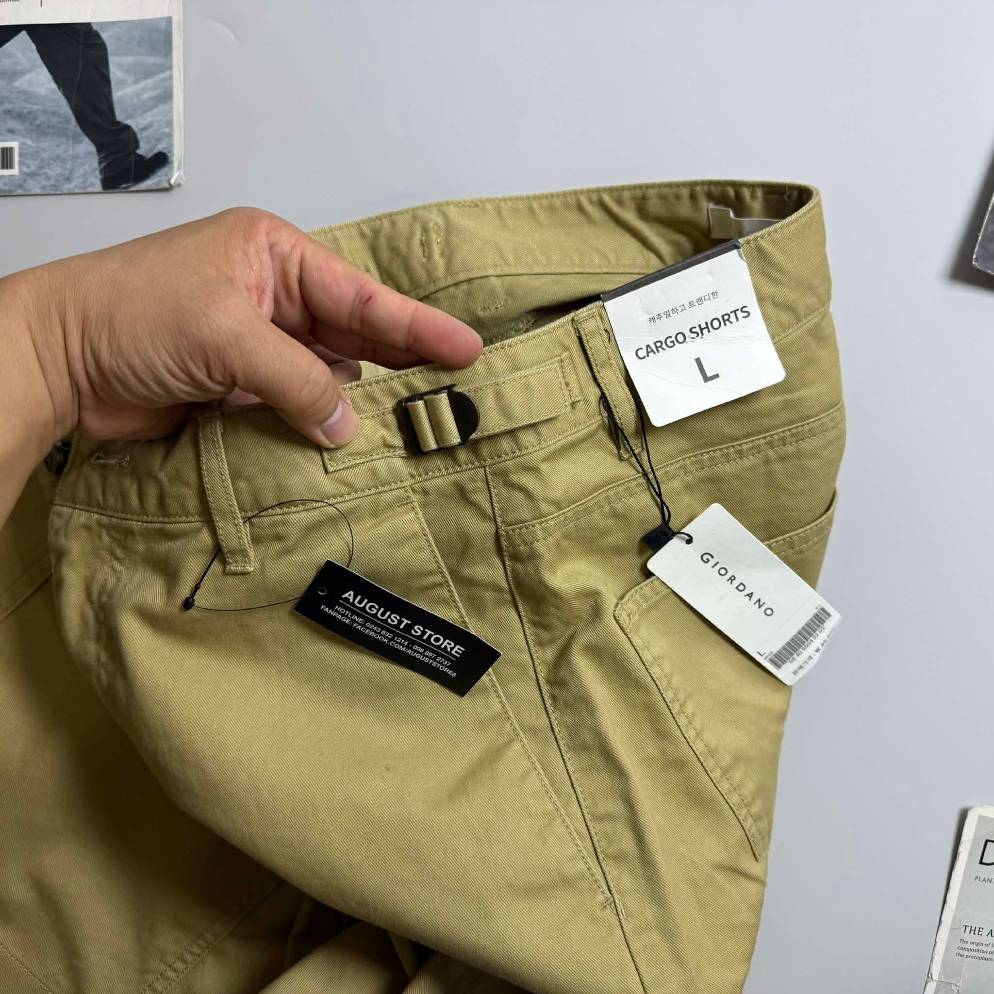 SHORT KAKI GIOR.DANO CARGO 3922