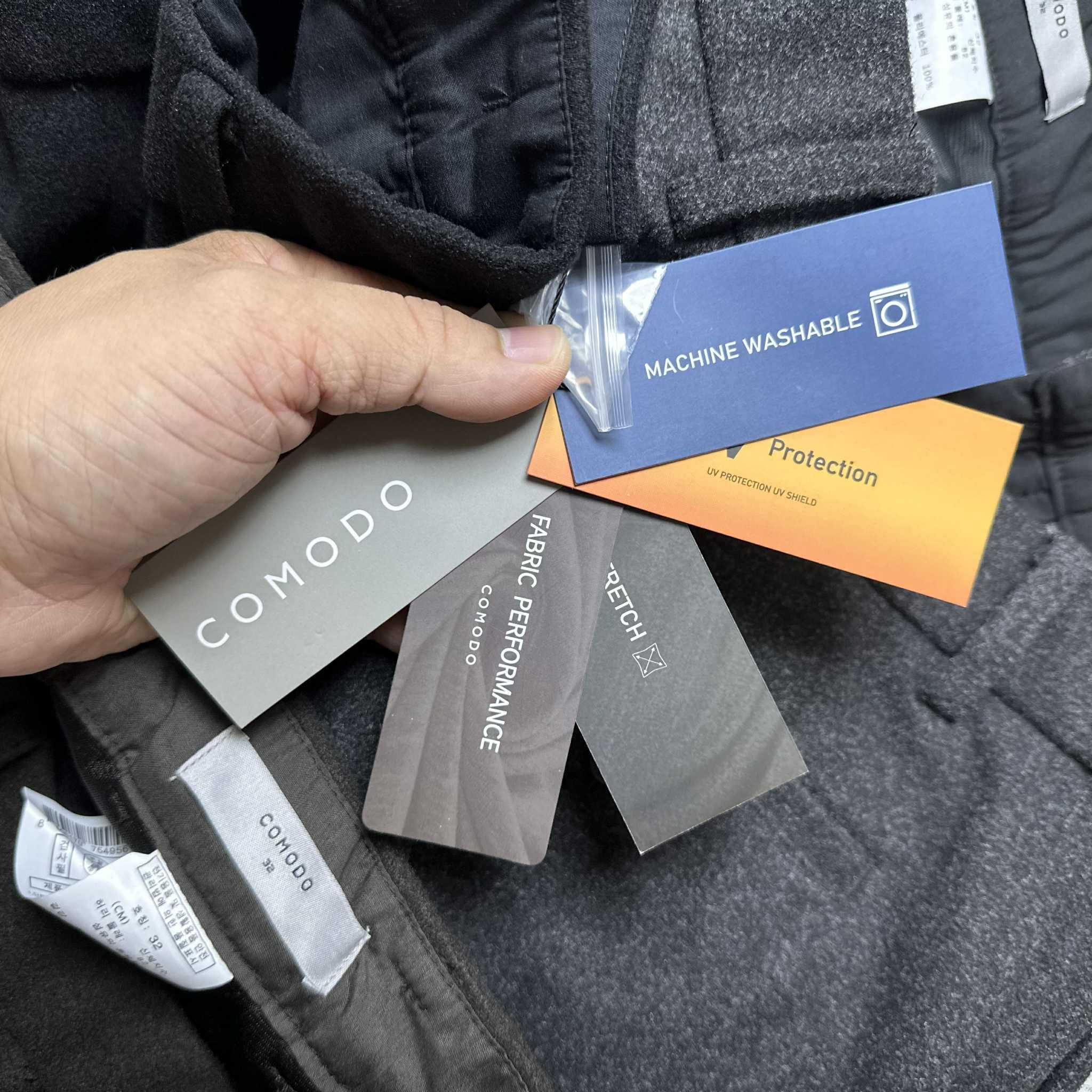 QUẦN VẢI DẠ THU ĐÔNG COMODO SLIMFIT 5527