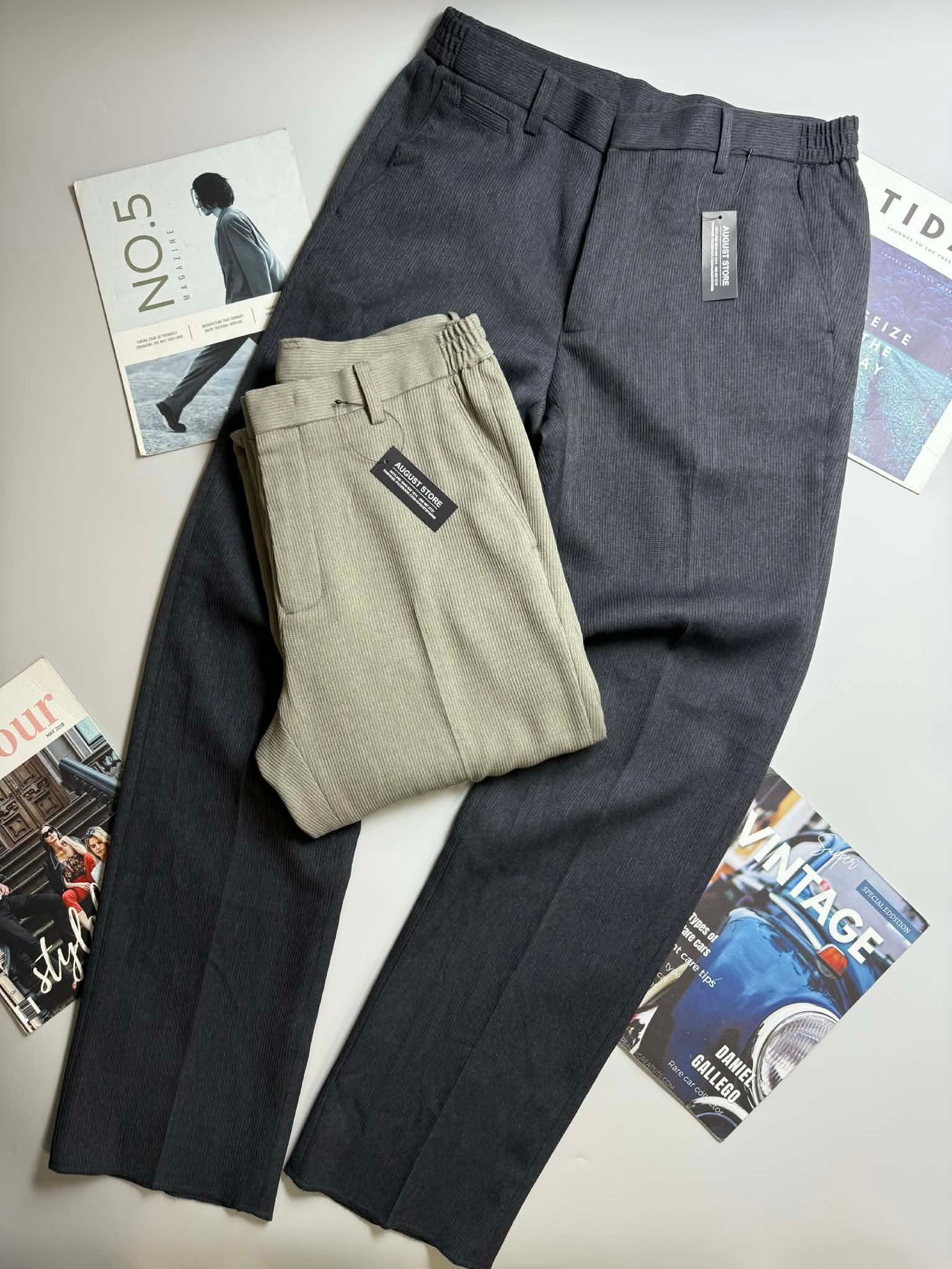 QUẦN NHUNG TĂM CRO.CODILE CHỮ THÊU TÚI 4510