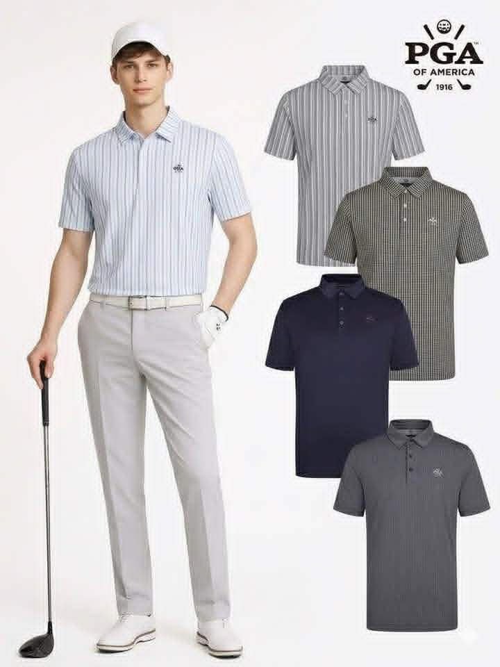 POLO P.G.A GOLF VẢI THUN LẠNH 5100