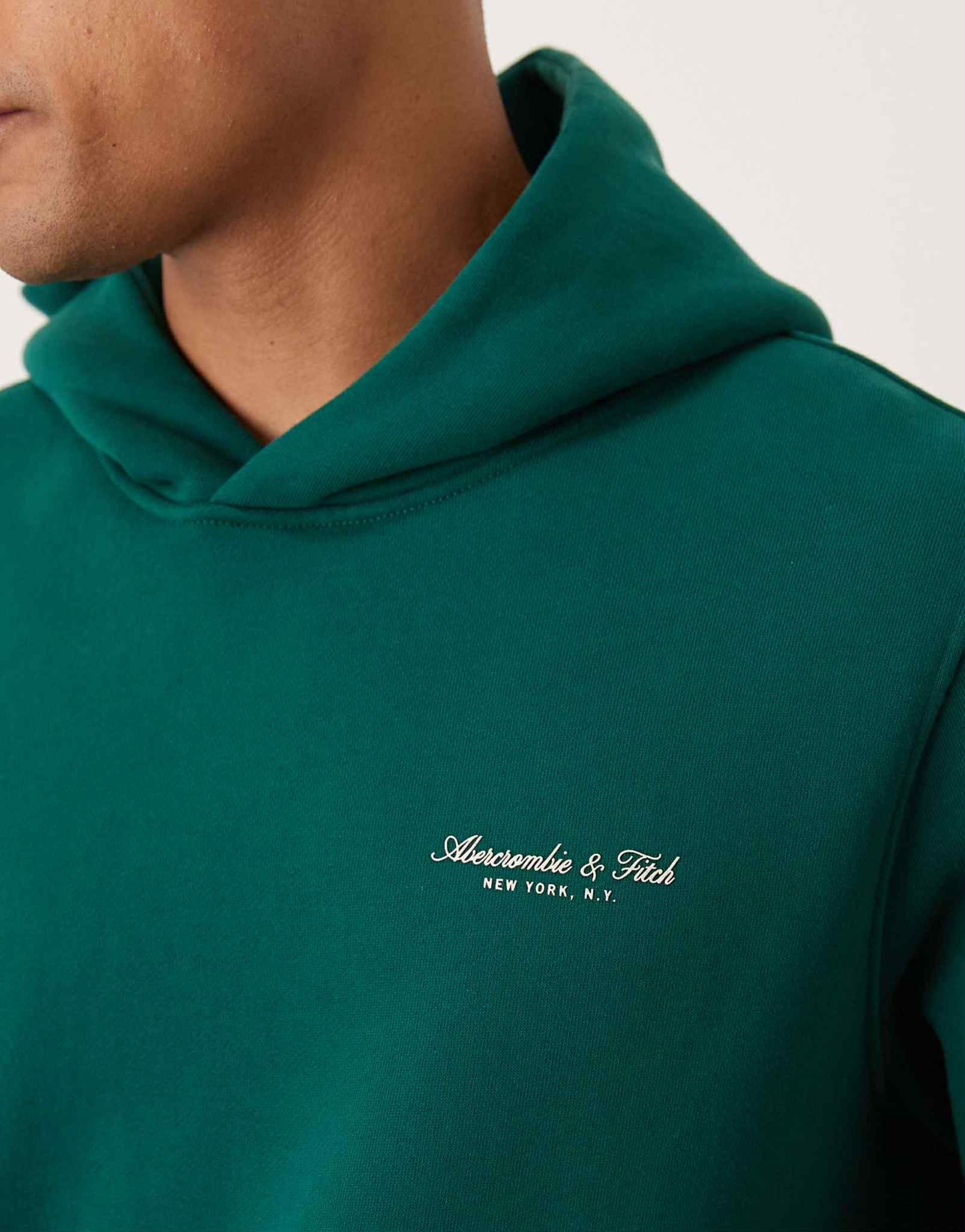 HOODIE NỈ MŨ A&F MICRO LOGO POPOVER 6850