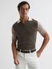 POLO LEN MERINO REI.SS COLOUR BLOCK 4402