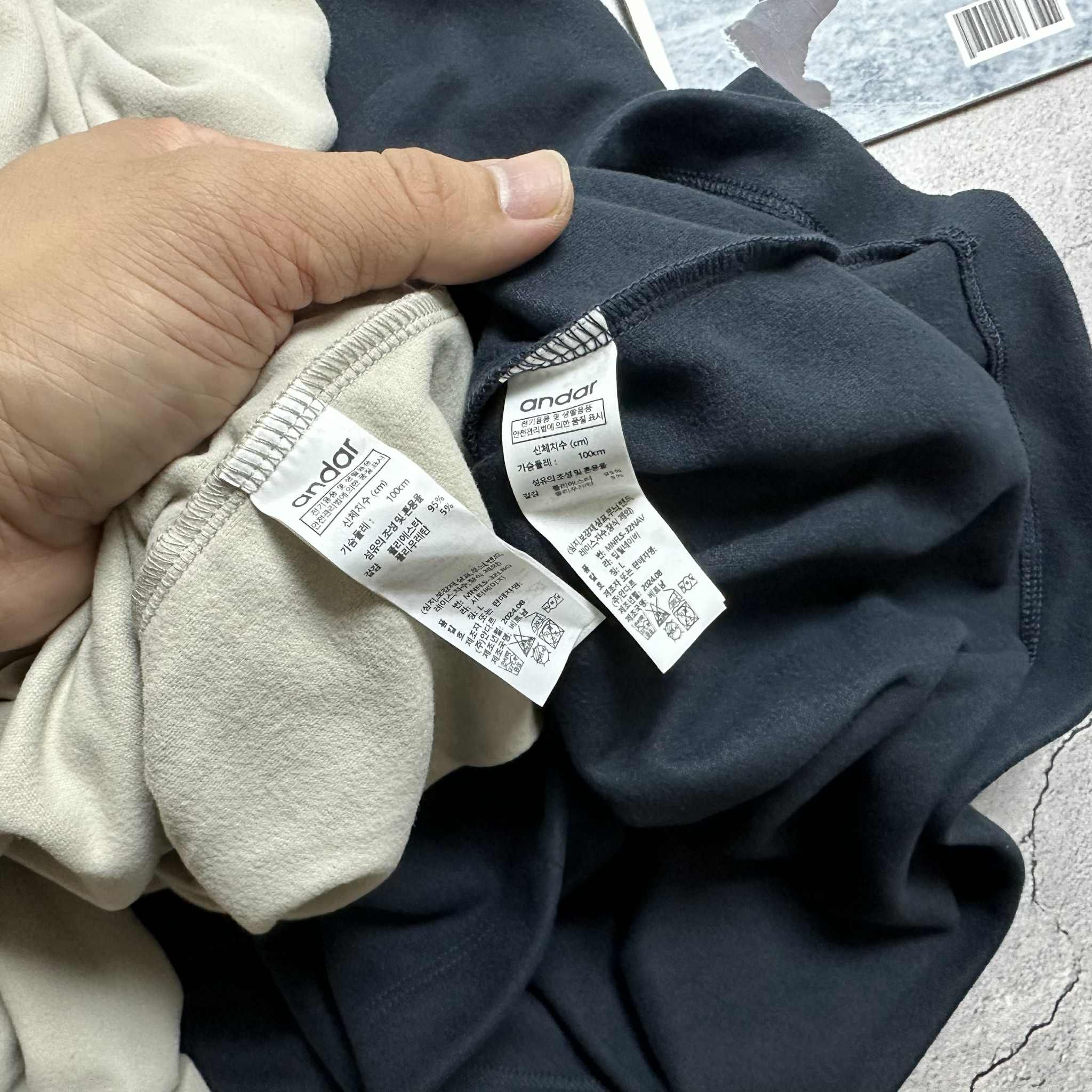 ÁO NỈ GIỮ NHIỆT AN.DAR CỔ 3P 6630