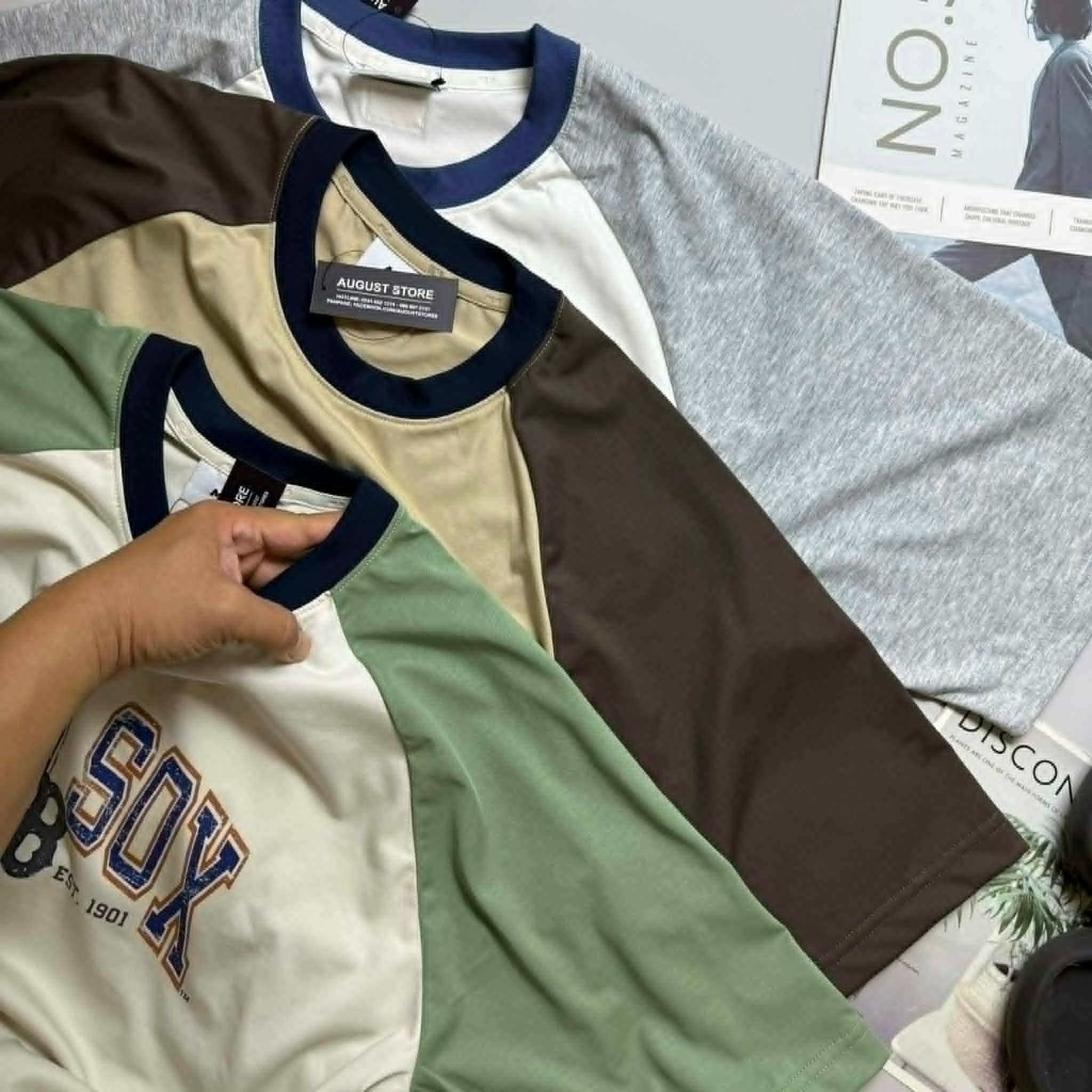 ÁO CT M.L.B UNISEX 5454