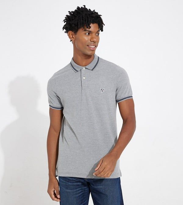 POLO AE LOGO NGỰC DÁNG SLIM FIT 7725