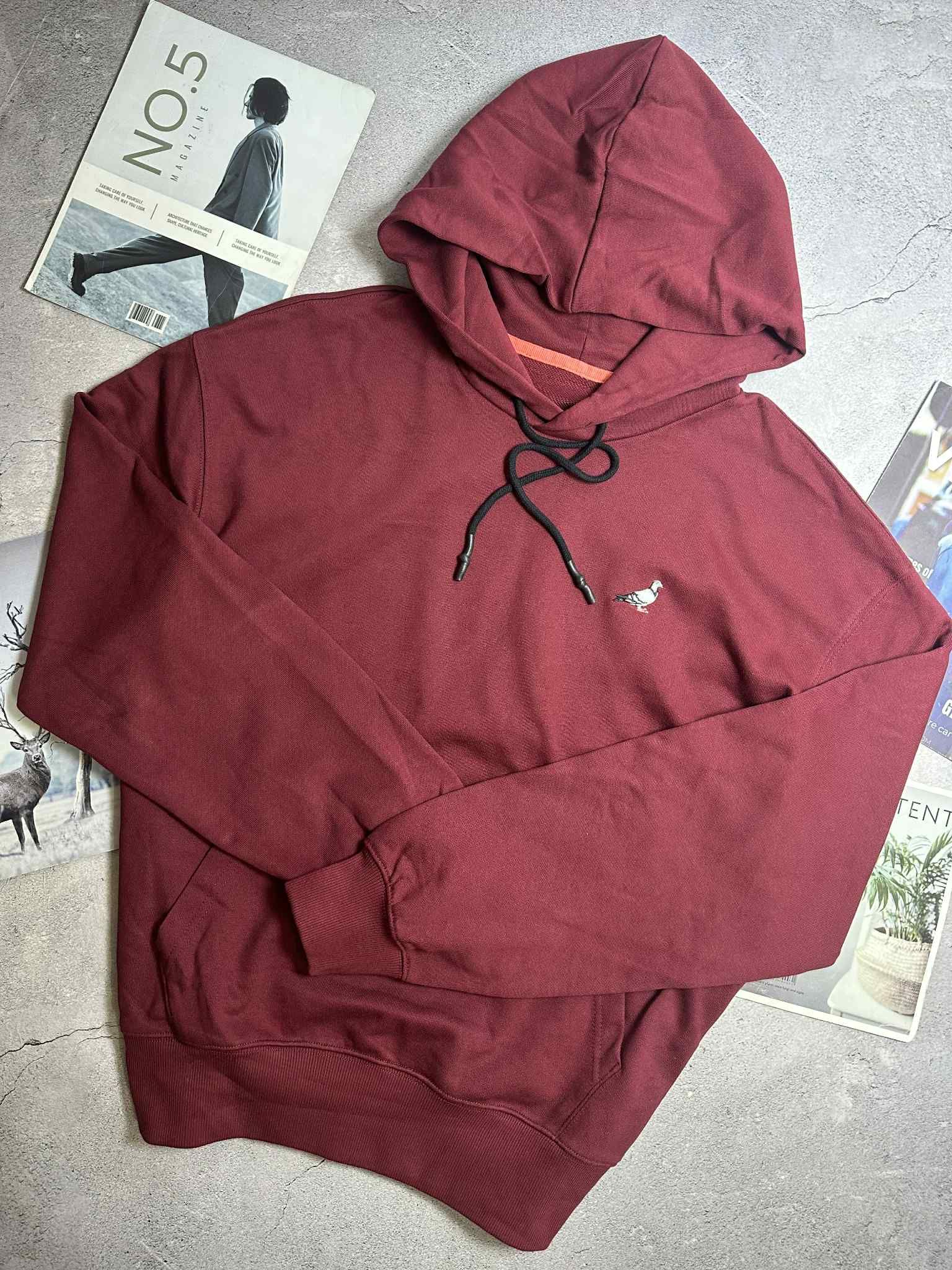 HOODIE NỈ MŨ STAP.LE EMB PIGEON 6951