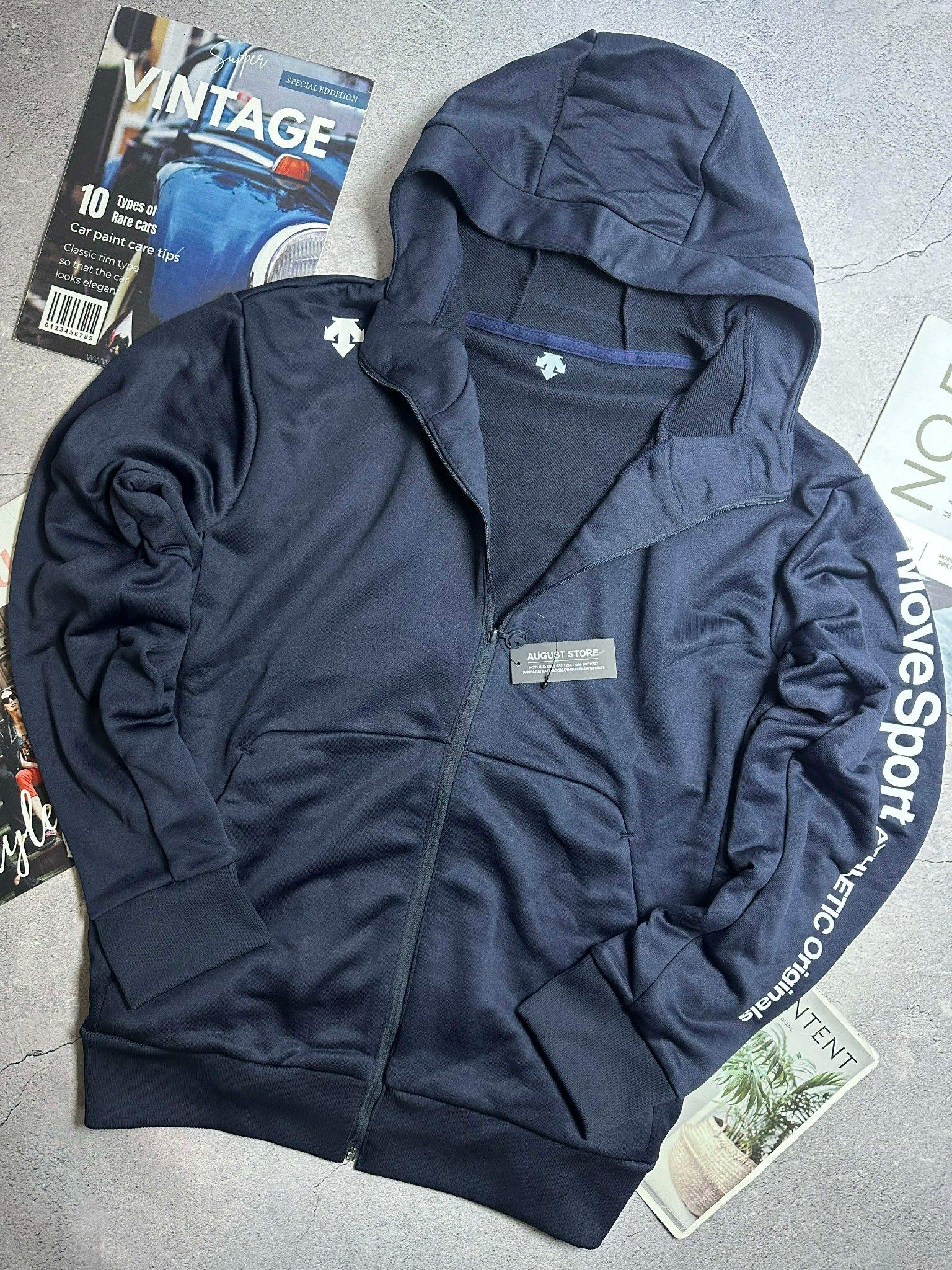 AK NỈ MŨ DES.CENTE TAY IN CHỮ 6503