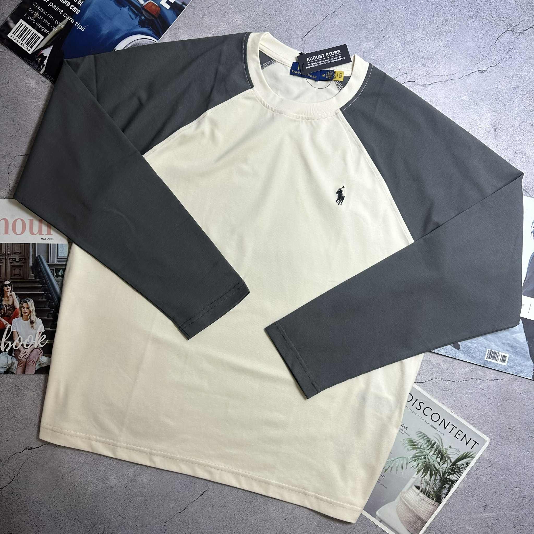 ÁO DT RALP.LAUREN PHỐI MÀU LOGO THÊU 9431