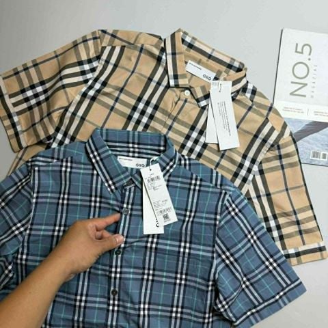 SƠ MI CT KẺ GXG SLIMFIT 3455