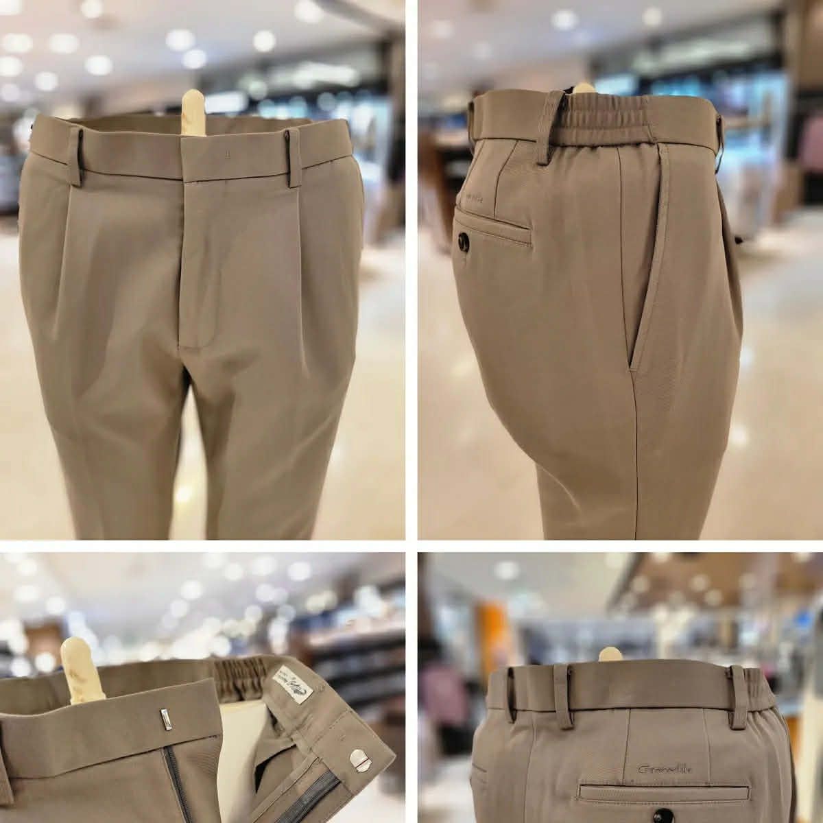 QUẦN CHINO KAKI BASIC CẠP CHUN CRO.CODILE 4504