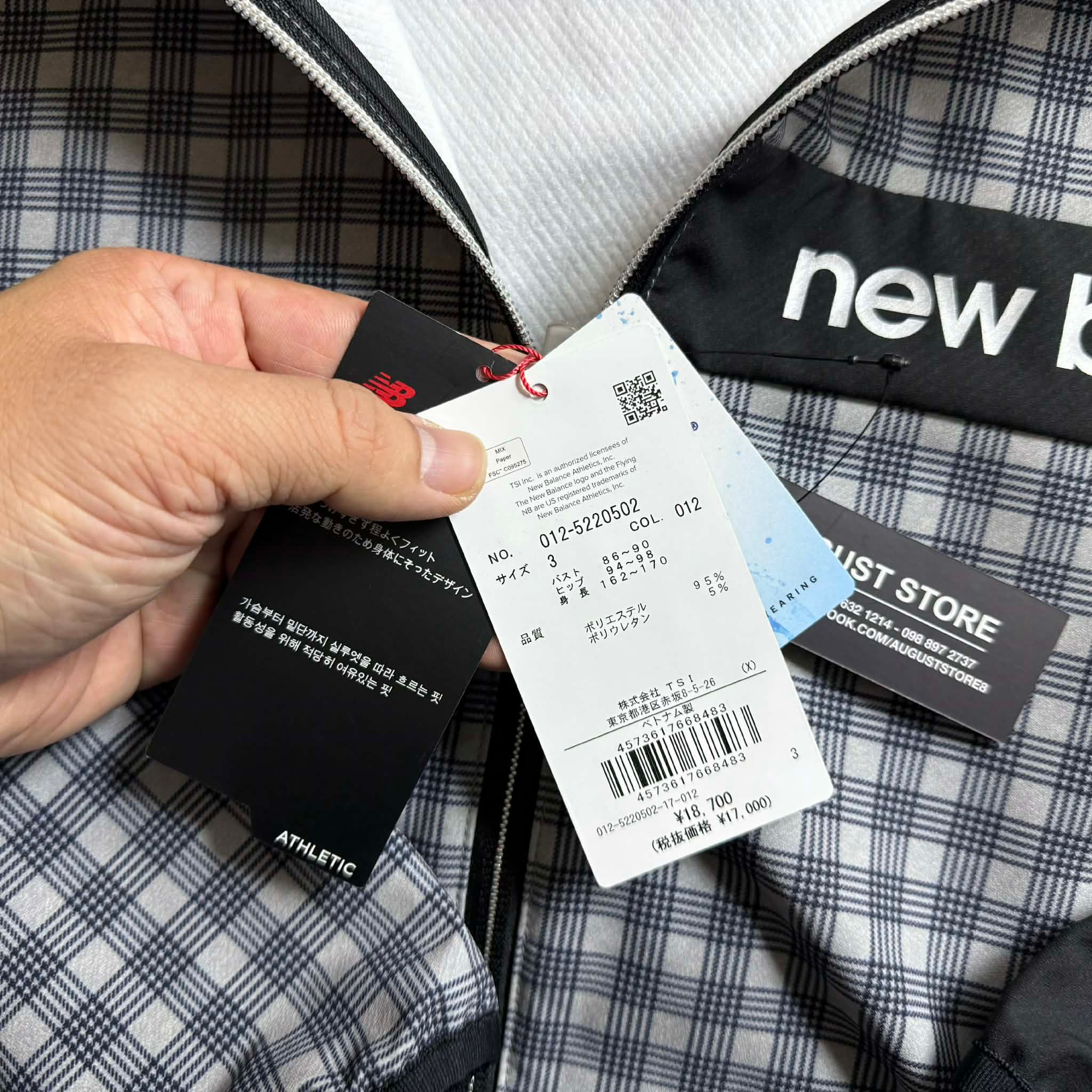 AK GIÓ MŨ NEW.BALANCE GOLF NỮ 6946