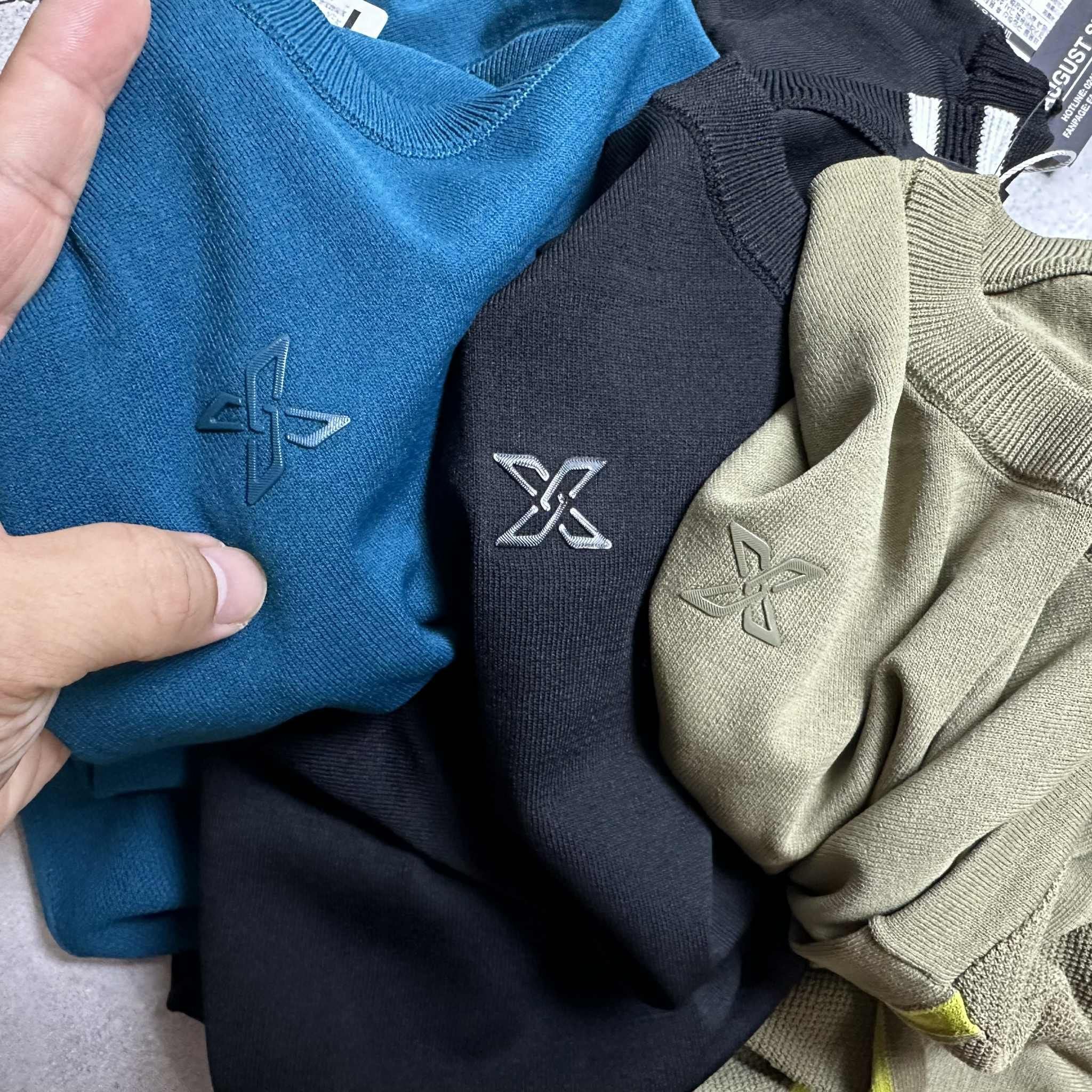 ÁO LEN J.D.X GOLF TAY VIỀN SỌC 3314