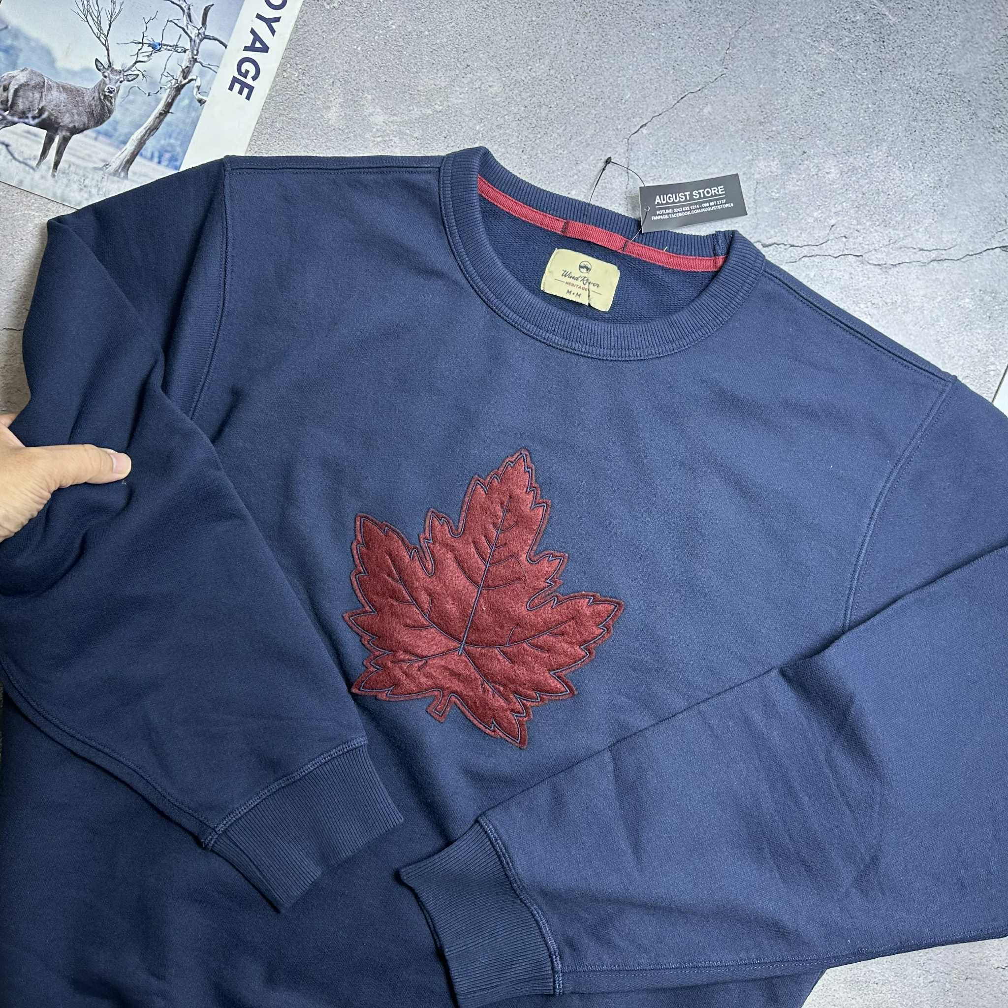 ÁO NỈ WIND.RIVER HERITAGE OVERSIZE 5813