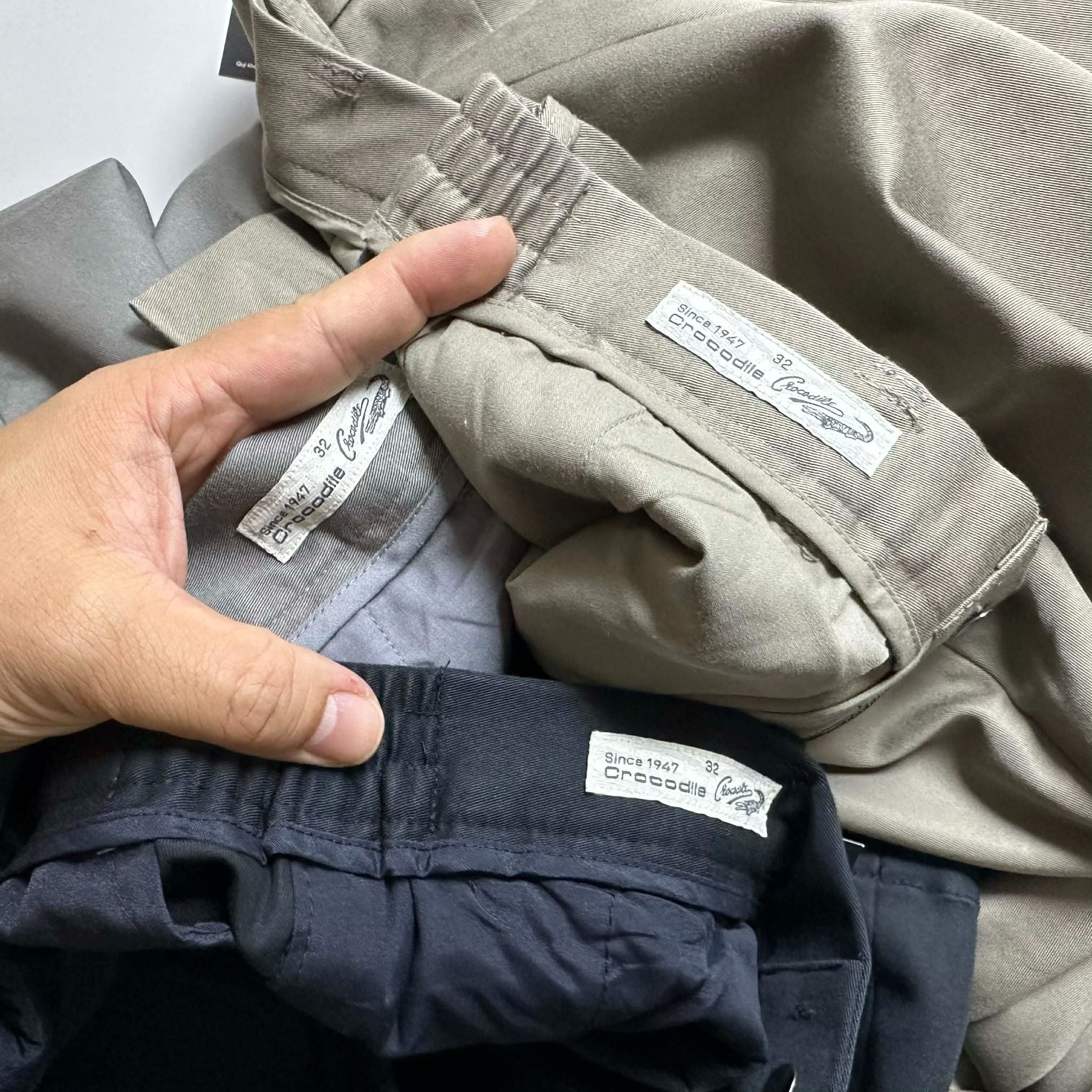 QUẦN CHINO KAKI BASIC CẠP CHUN CRO.CODILE 4504