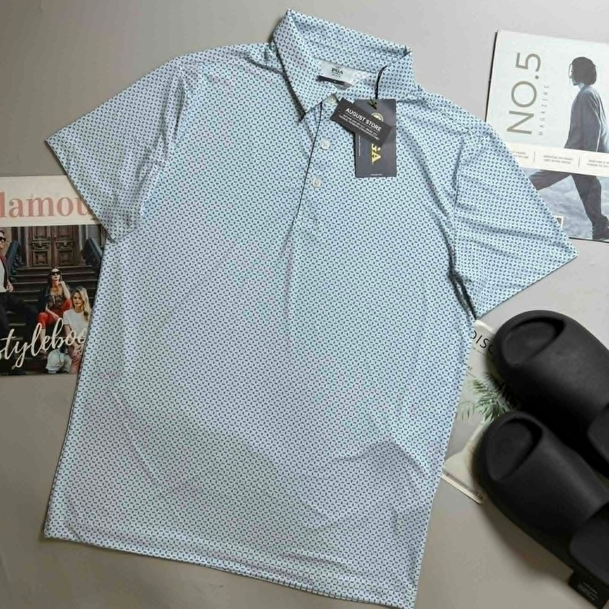POLO P.G.A GOLF VẢI THUN LẠNH 5098